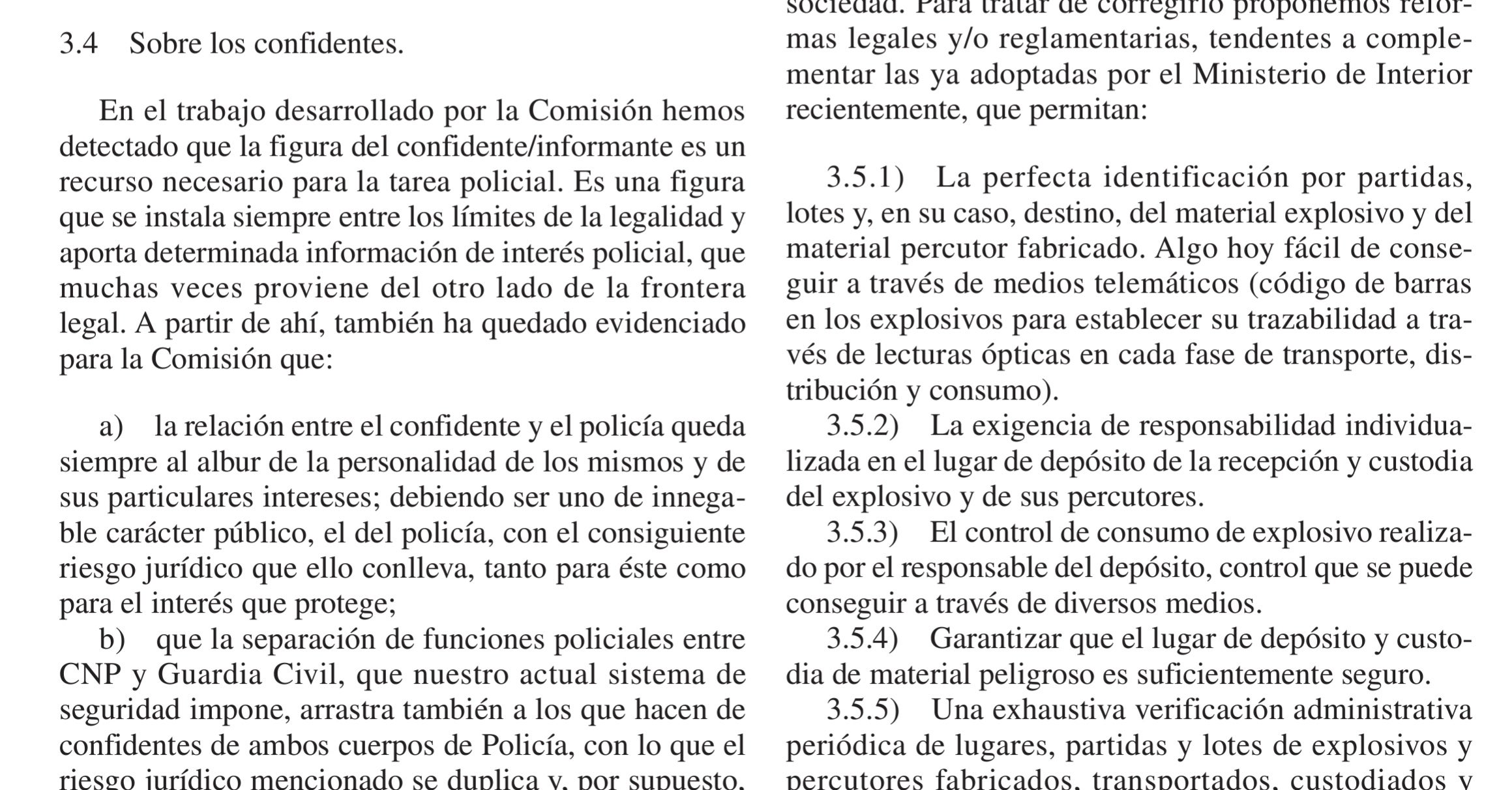 Part de les conclusions d'investigació sobre l'11M que evidencien com l'Estat no va corregir els errors/BOCD