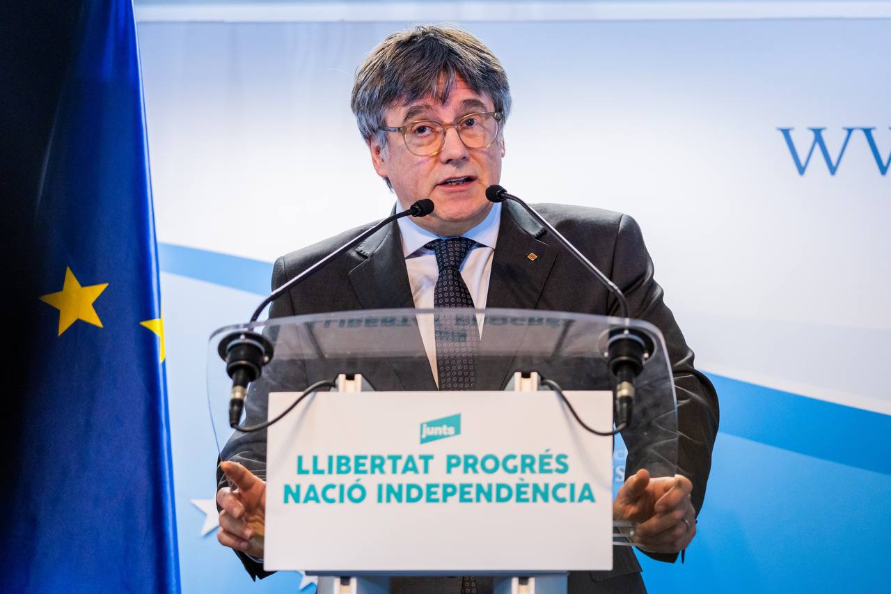 El president de Junts, Carles Puigdemont 
/ Junts