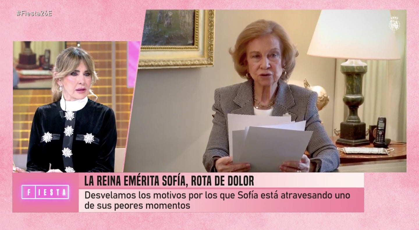 Què han explicat de la tristesa de Sofia de Grècia? - Telecinco