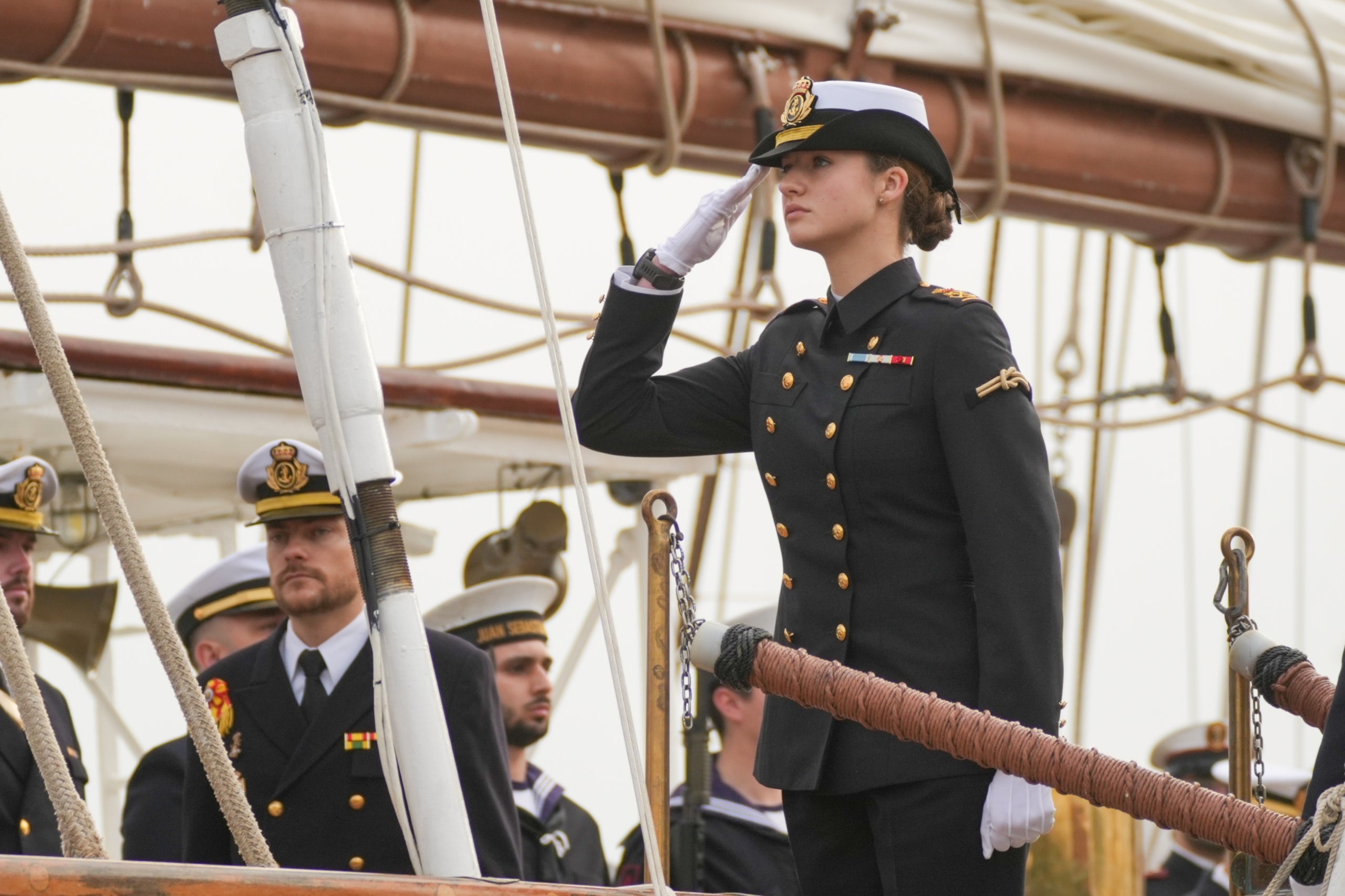 Què menja Elionor a bord de l'Elcano? | Europa Press