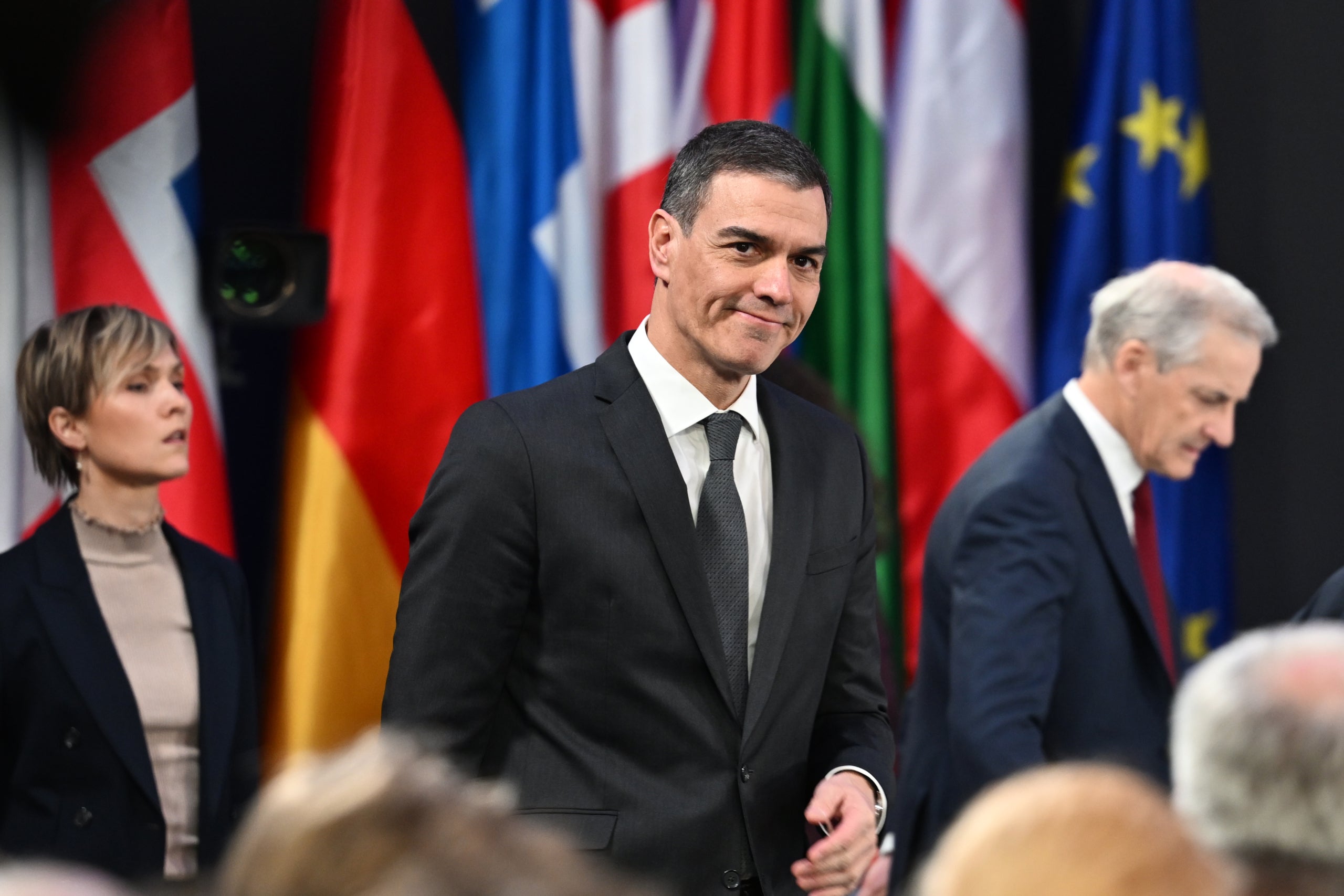 Pedro Sánchez, aquest matí a Ucraïna/Moncloa
