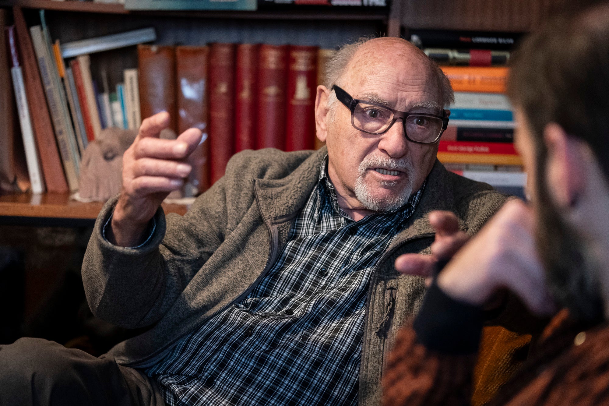 Robert Surroca, escriptor i activista polític. Barcelona 13.02.2025 / Mireia Comas