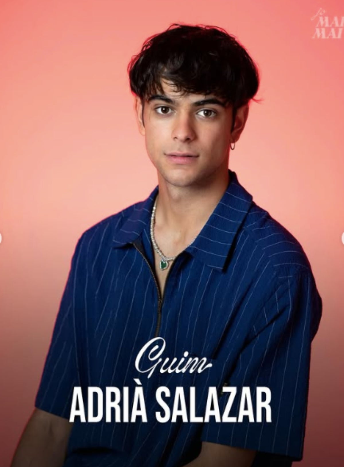 El Guim és un nou personatge de Jo mai mai interpretat per l'Adrià Salazar | Instagram
