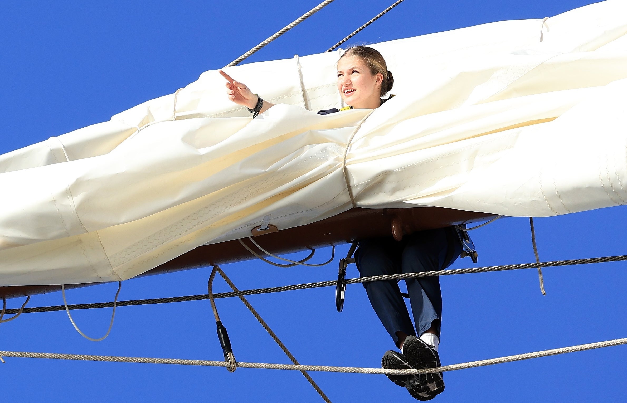 Els problemes d'Elionor a bord de l'Elcano | Europa Press