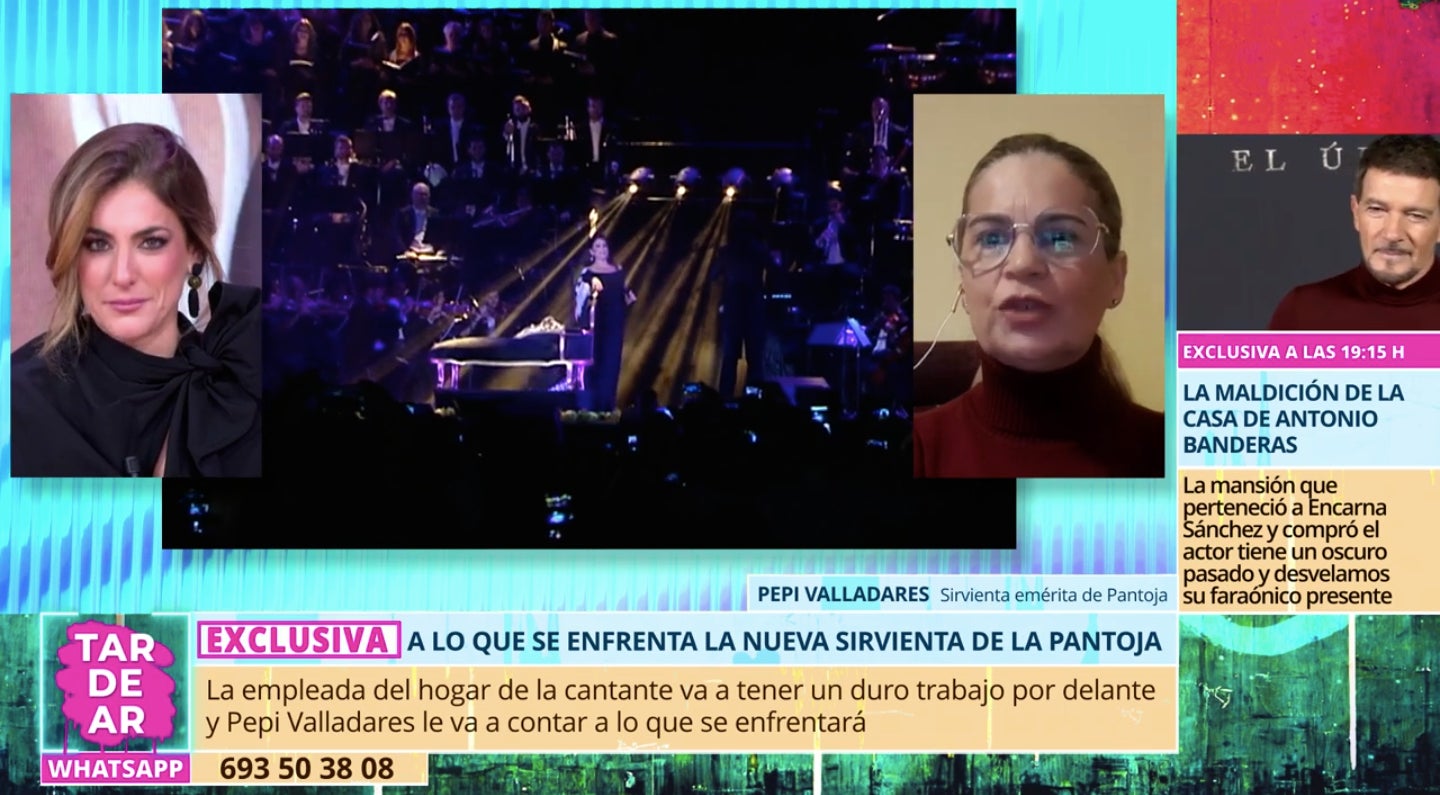 Entrevisten una extreballadora descontenta d'Isabel Pantoja - Telecinco