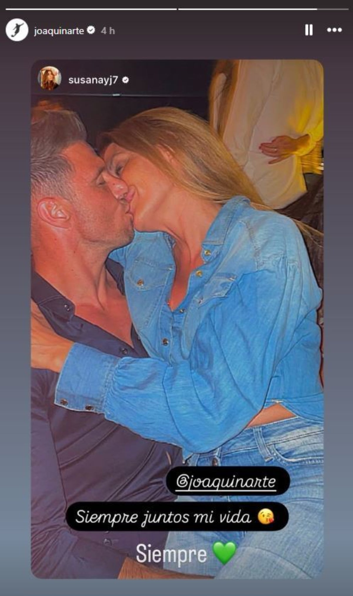 Joaquín Sánchez intenta tancar la polèmica pels missatges picants amb la model Claudia Bavel | Instagram