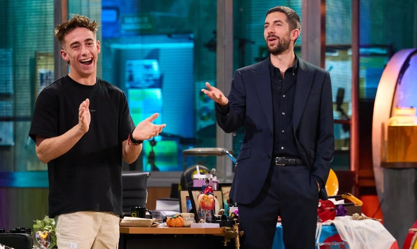 La 'pulla' de Pedro Acosta a David Broncano a 'La Revuelta' | RTVE