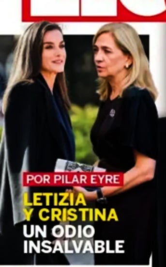 L'odi entre Letícia i Cristina continua ben ferm - Lecturas