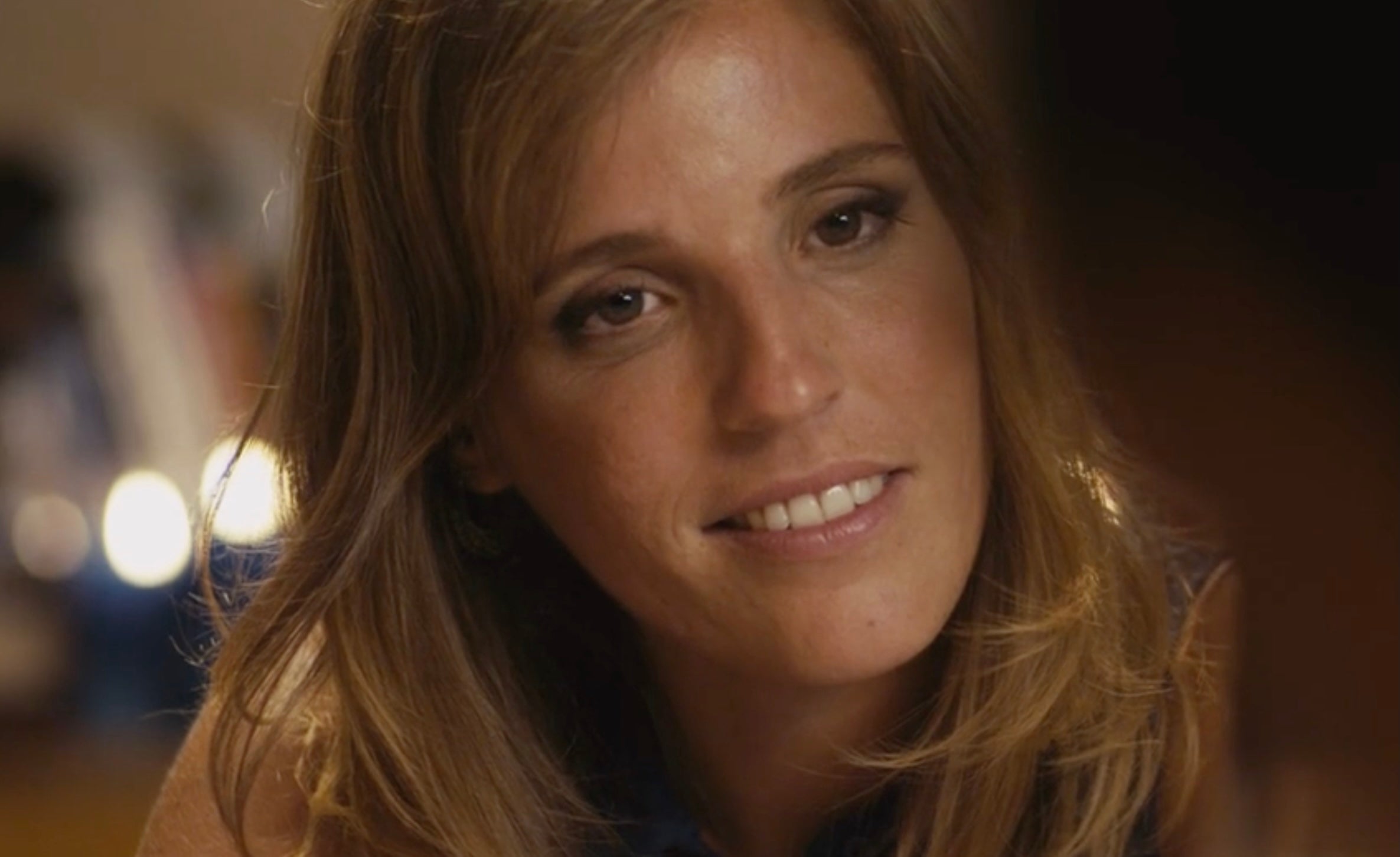 Sara Espígul, l'actriu que ara triomfa a 'Com si fos ahir' com a Cèlia, fent de Judit a 'Barcelona, nit d'estiu', del director de 'Casa en flames', Dani de la Orden