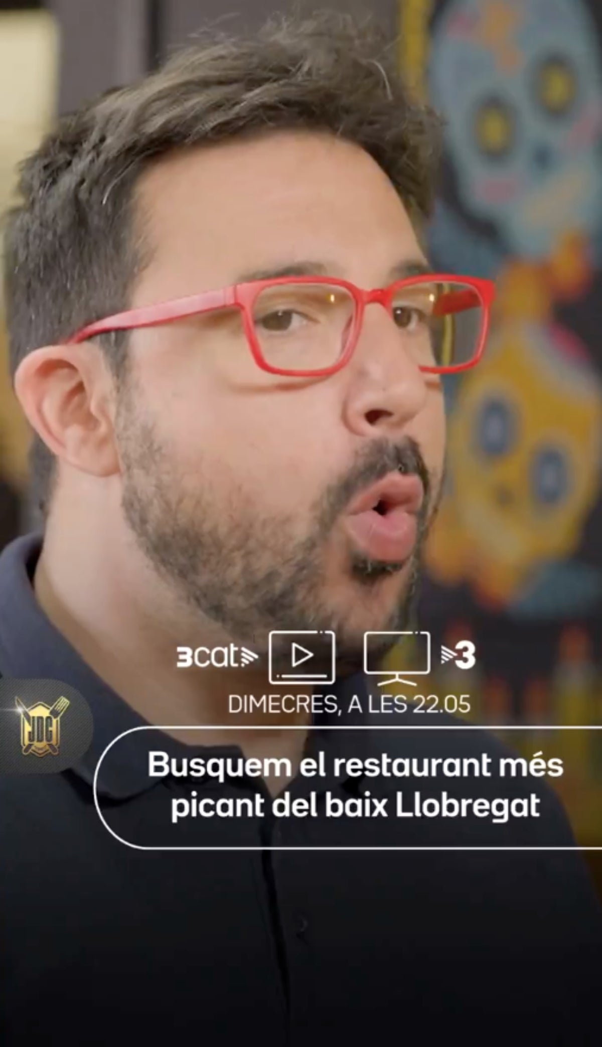 Un participant de Joc de Cartes patirà pel picant dels plats | 3Cat