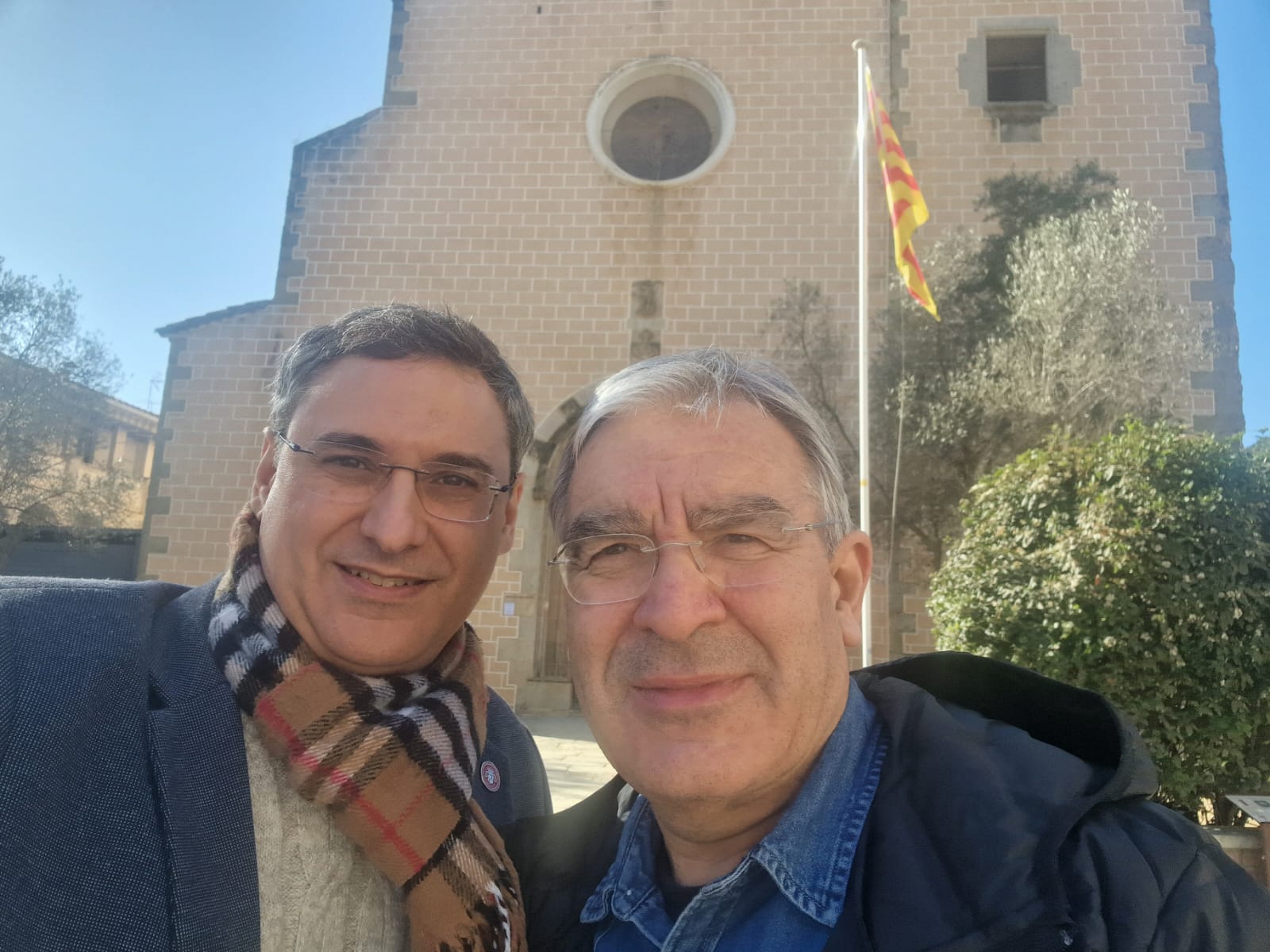 Jordi Castellà amb Josep Maria Ximenis/J.C.
