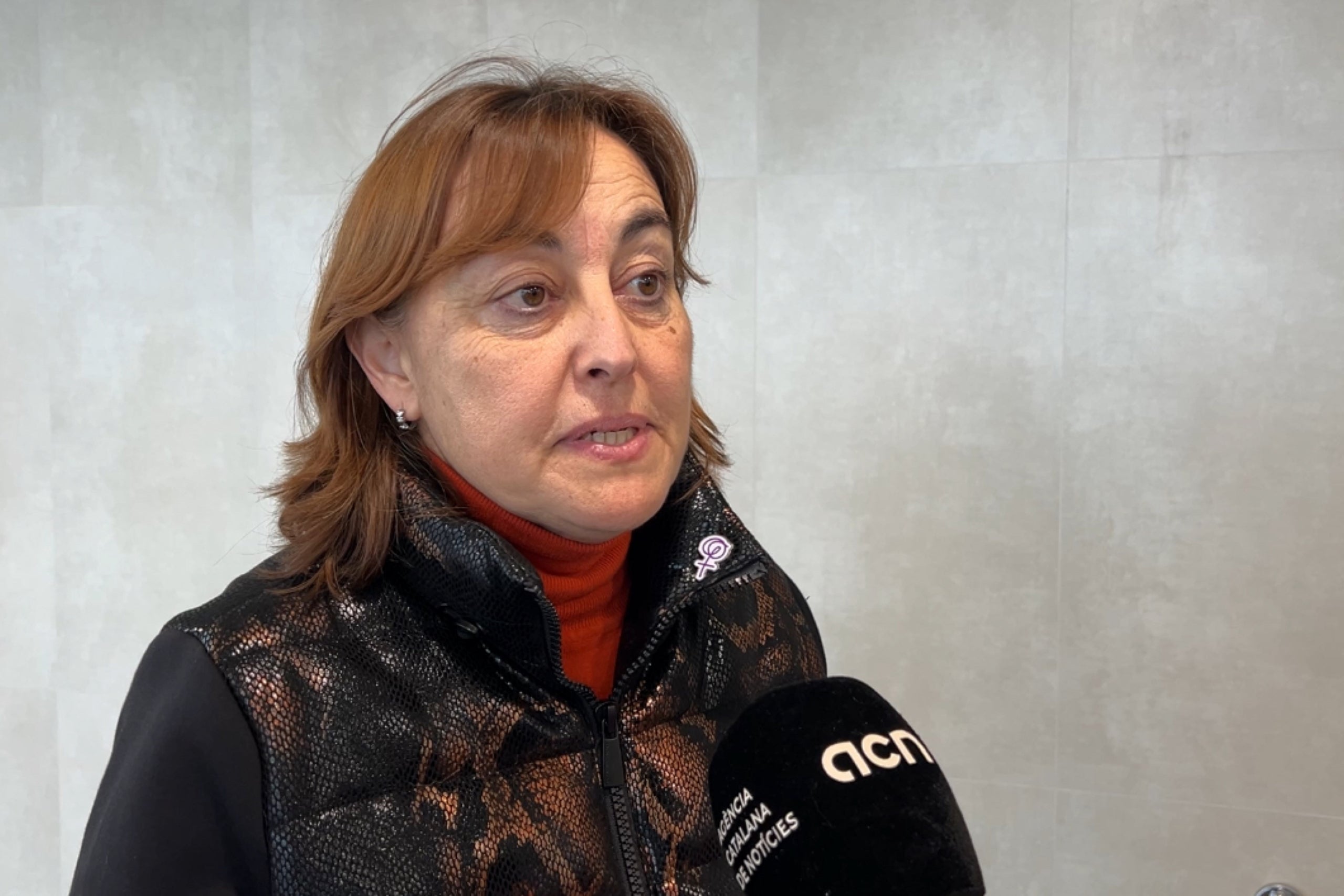 La consellera de Territori, Sílvia Paneque, aquest divendres a Palomós | Ariadna Reche (ACN)