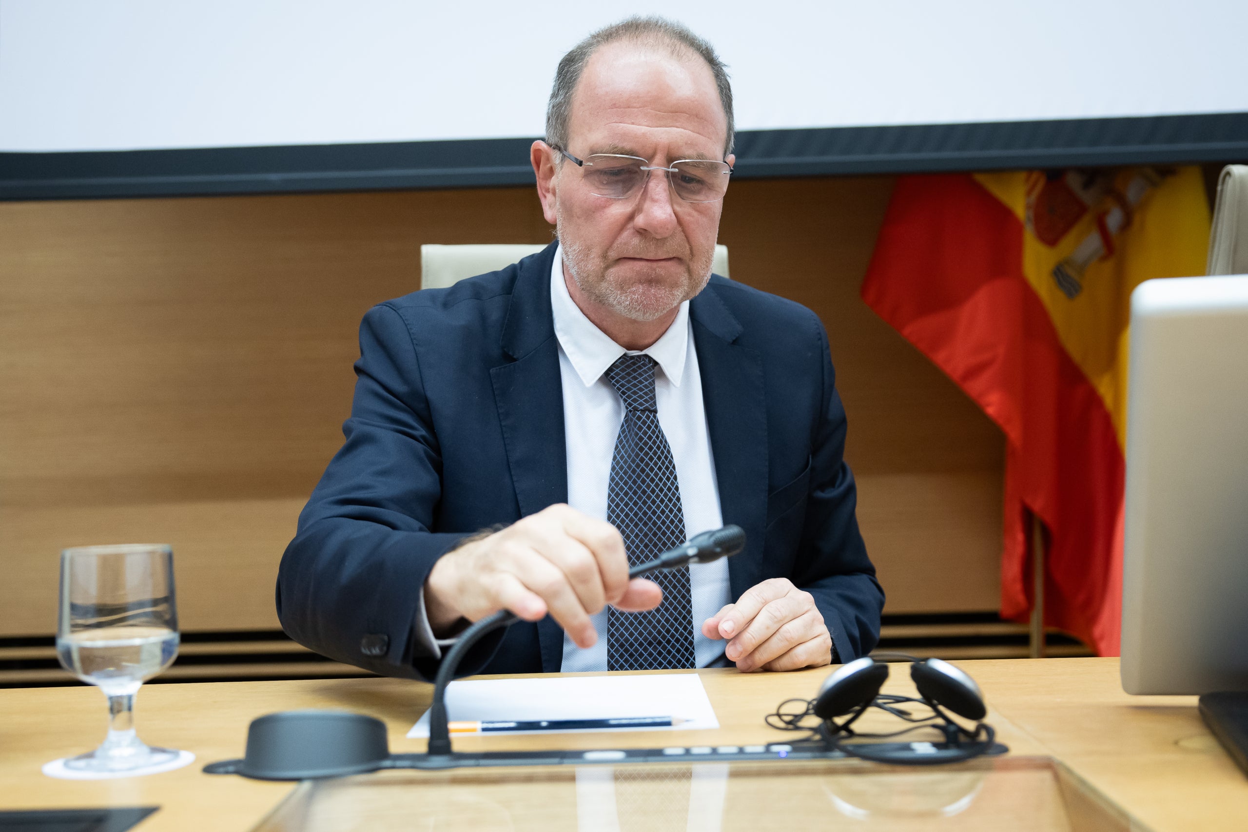 Enric Hernàndez, a la comissió del Congrés sobre el 17-A/Congreso 