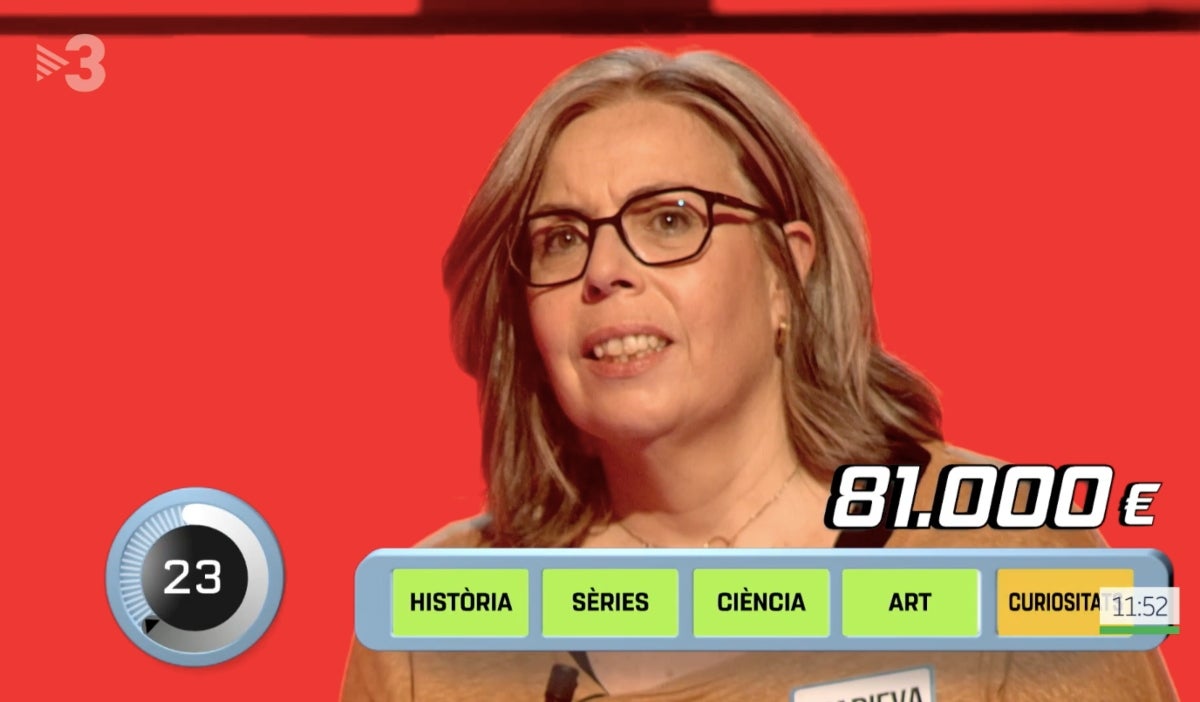 'Atrapa'm si pots': la Marieva es va endur el pot de 81.000 euros de TV3 | 3Cat