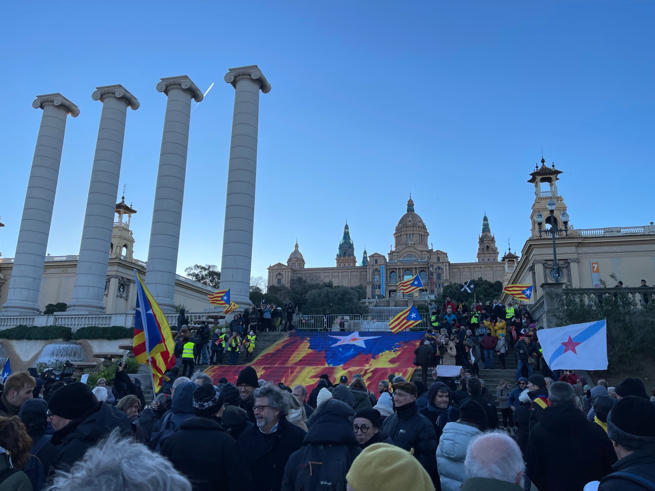 Una imagen de la cumbre francoespañola del 19 de enero de 2023/Quico Sallés