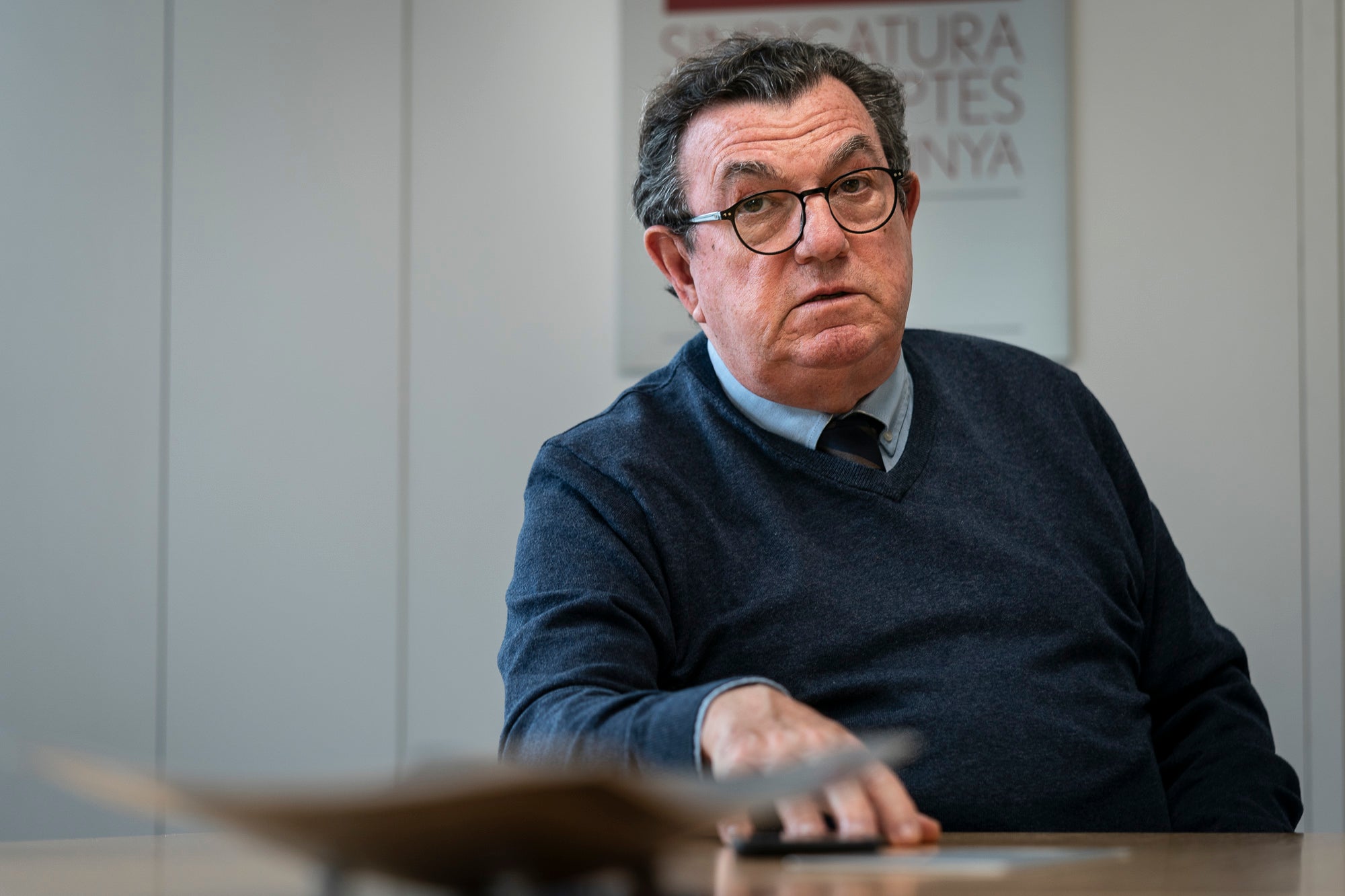 Miquel Salazar, Síndic Major de Catalunya. Barcelona 13-03-2025 / Mireia Comas