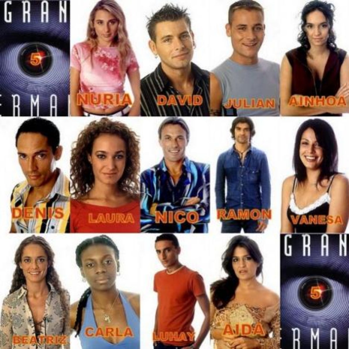 Els concursants de 'Gran Hermano 5' | Telecinco