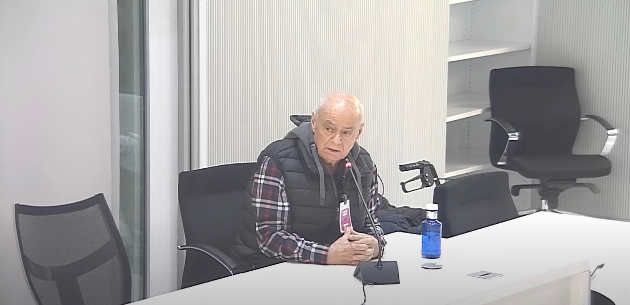 Manuel González Rubio, en el torn de darreres paraules on ha exculpat a Boye