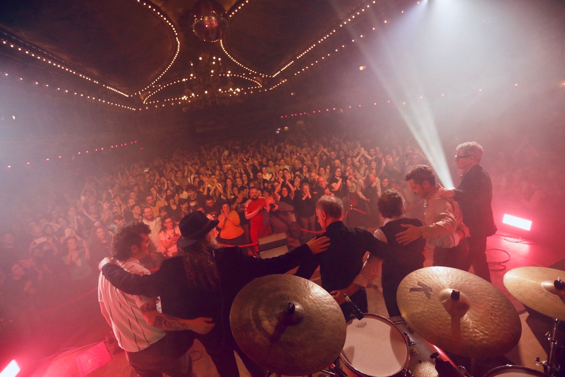 Els Pets, al final del concert a la sala La Paloma de Barcelona | Ester Mune