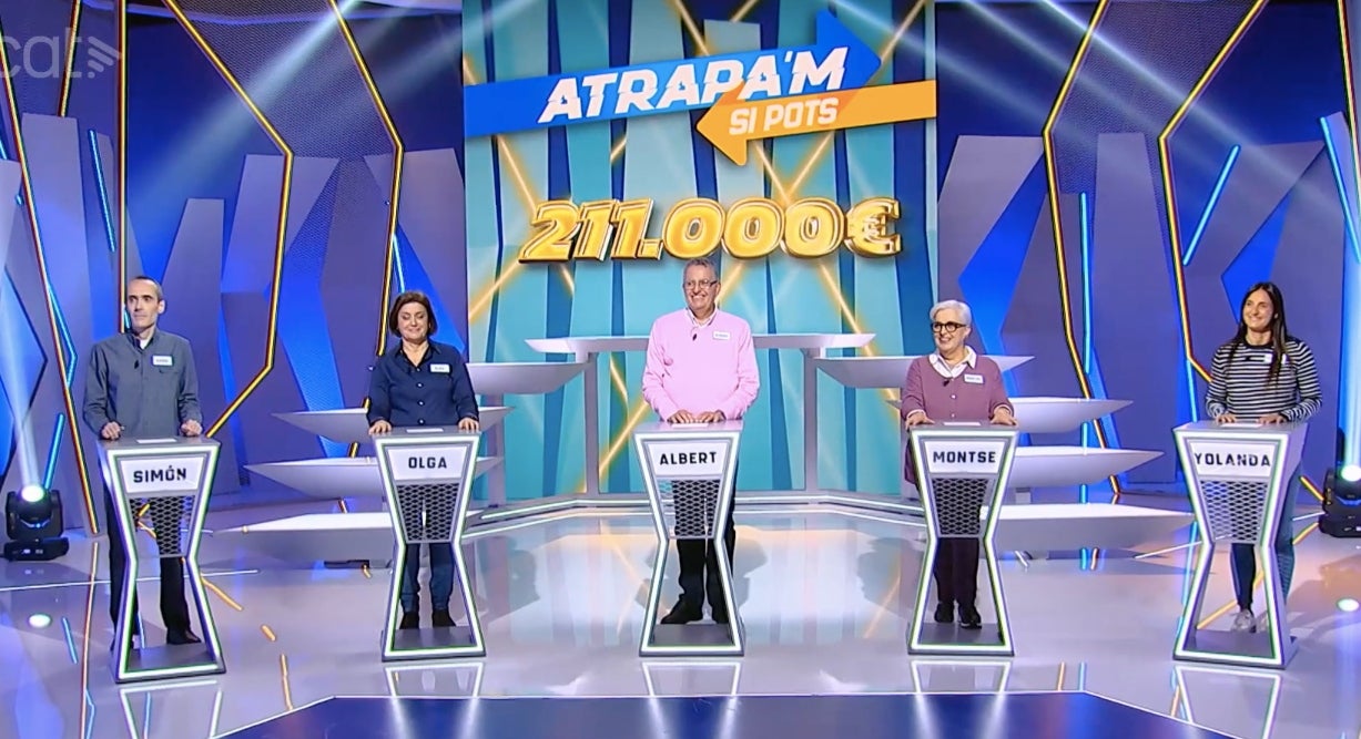 L'Atrapa'm si pots juga el pot més alt de la història de TV3 | 3Cat