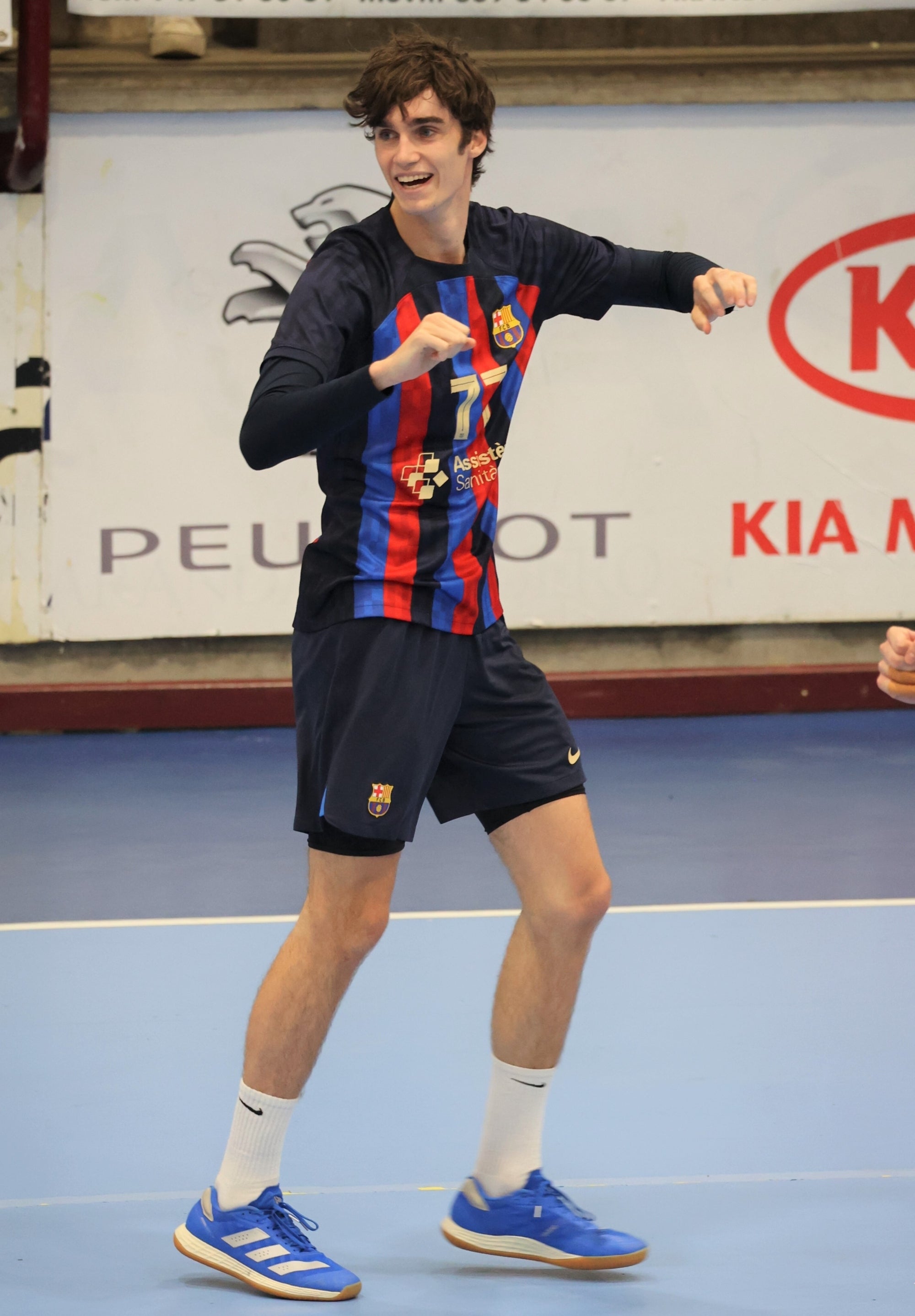 Pablo Urdangarín en un partit d'handbol | Europa Press