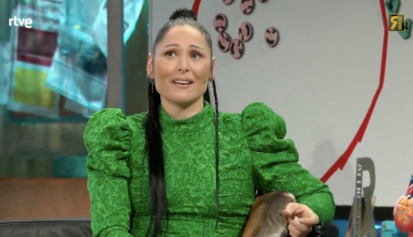 Rosa López en la seva entrevista a'La Revuelta' | RTVE