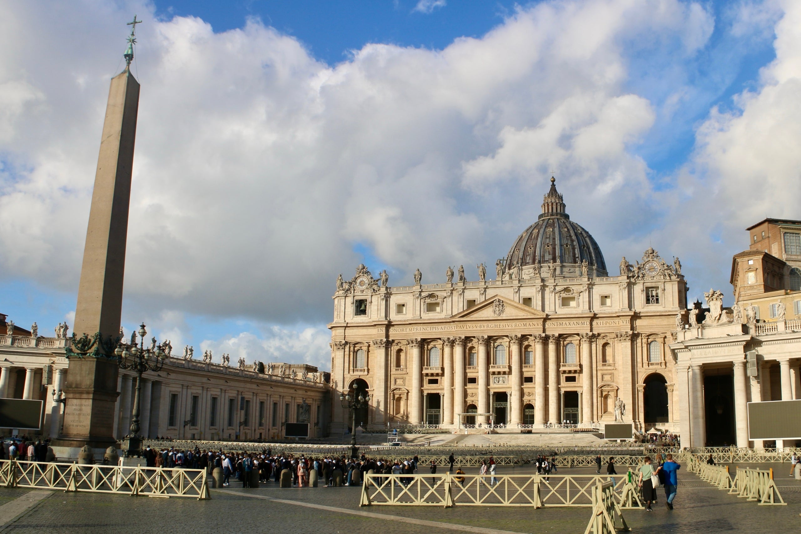 La plaza de San Pedro, en la Ciudad del Vaticano. | Albert Segura (ACN)