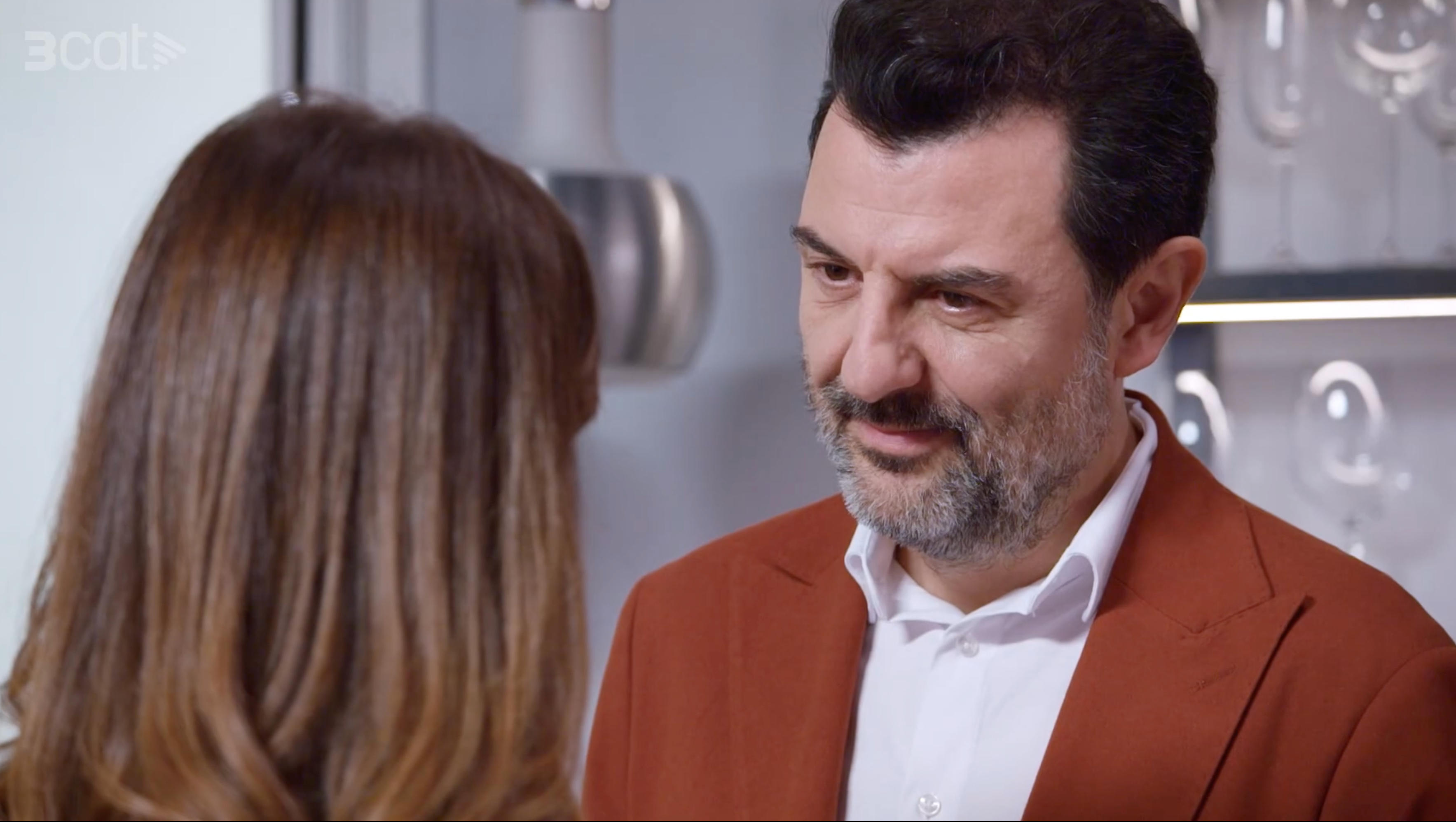 El Salvatore i la Cati en un moment romàntic a 'Com si fos ahir', al 3Cat