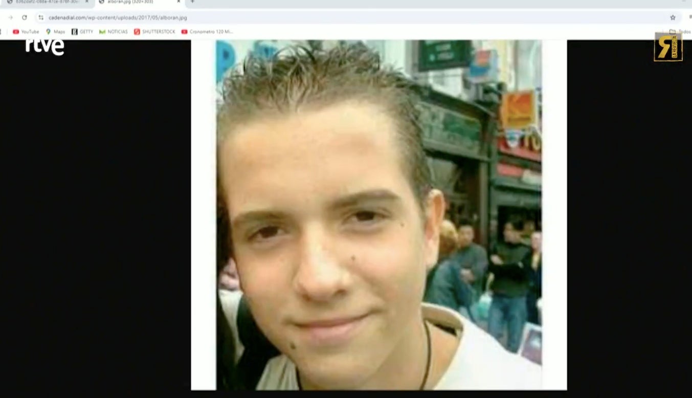 David Broncano ensenya una imatge de Pablo Alborán adolescent | RTVE