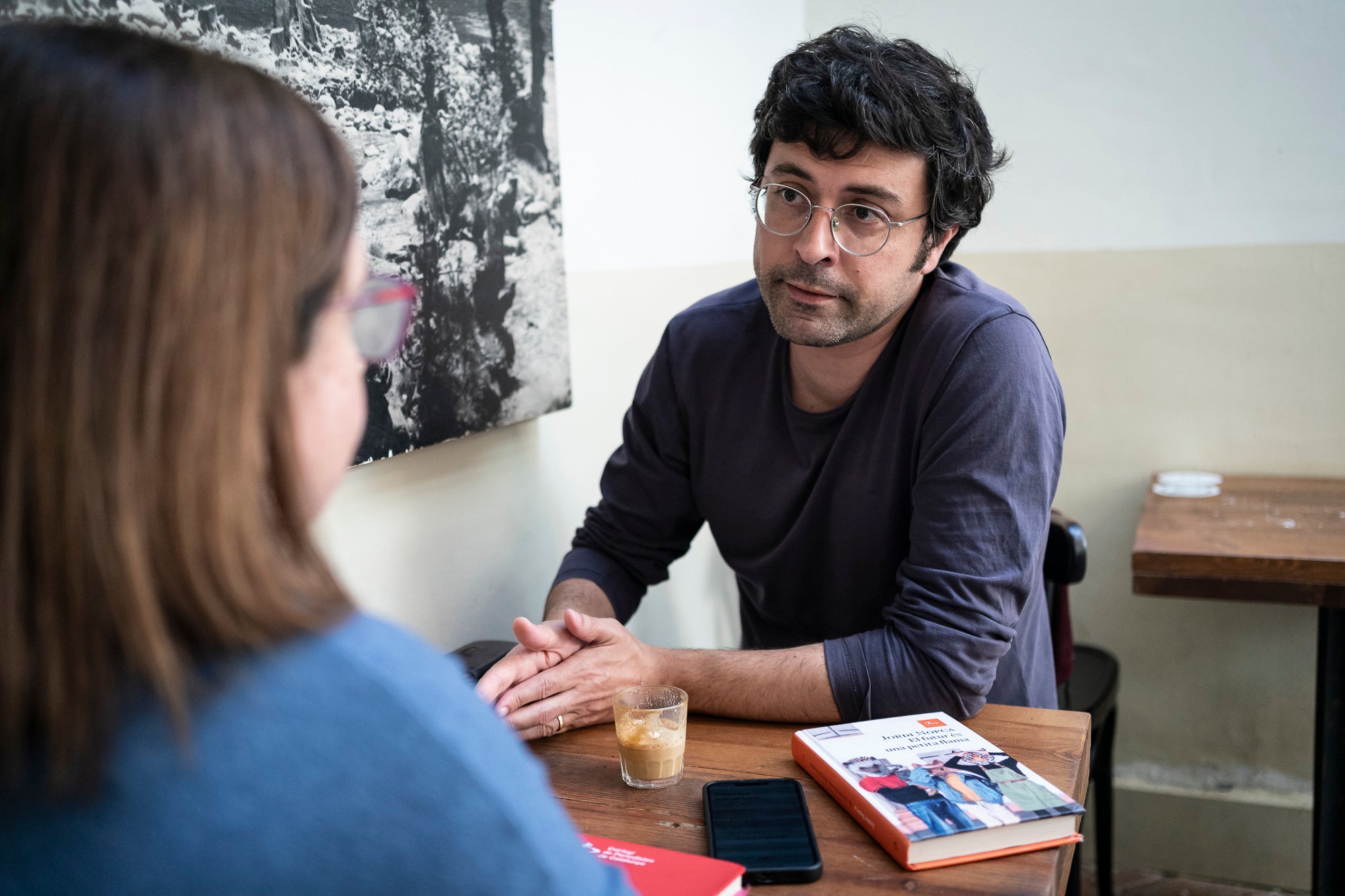 Jordi Nopca, periodista, escriptor i traductor. Barcelona 8.04.2025 / Mireia Comas