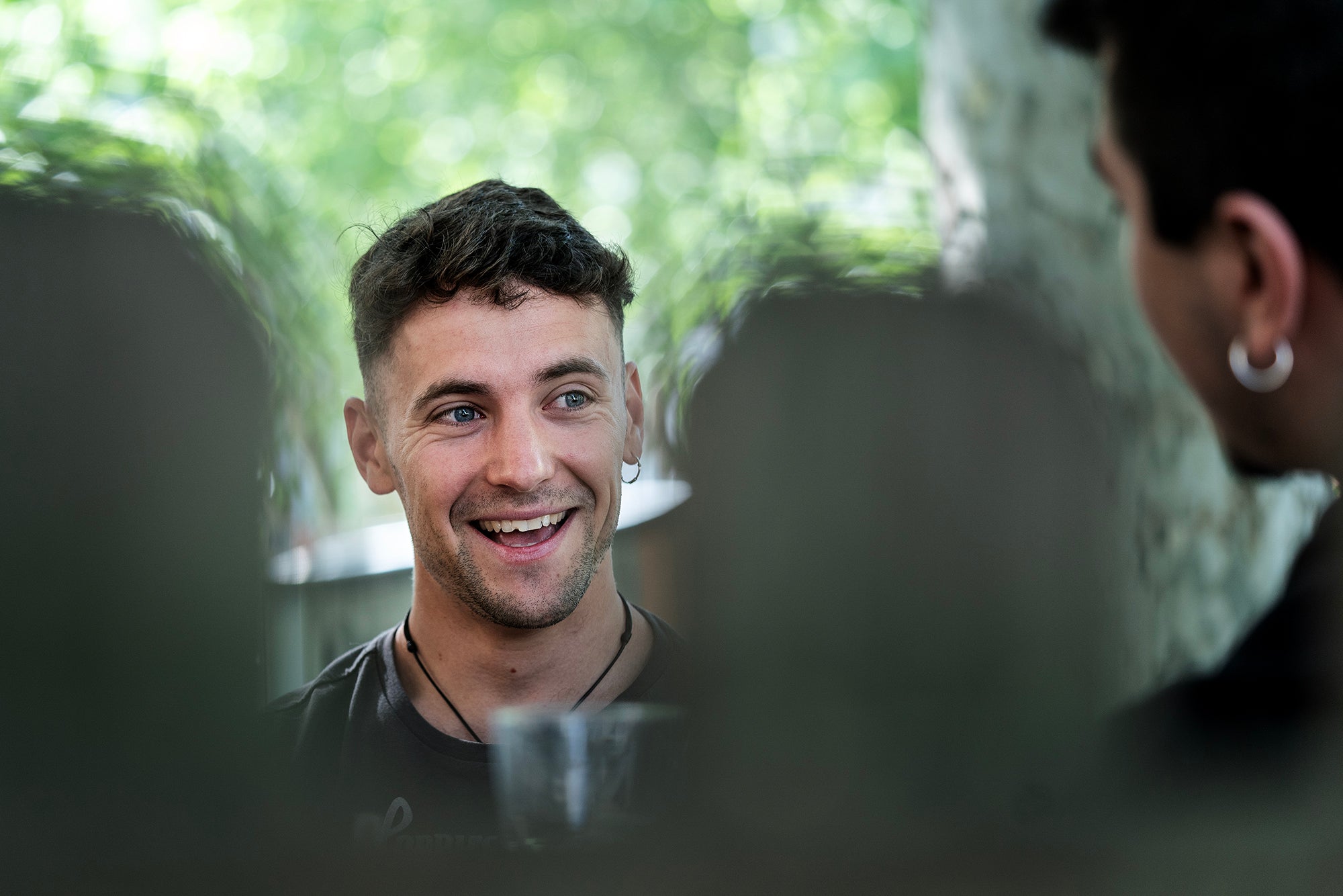 Joan Casu, DJ, més conegut com a K-ZU. Girona 25.04.2025 / Mireia Comas