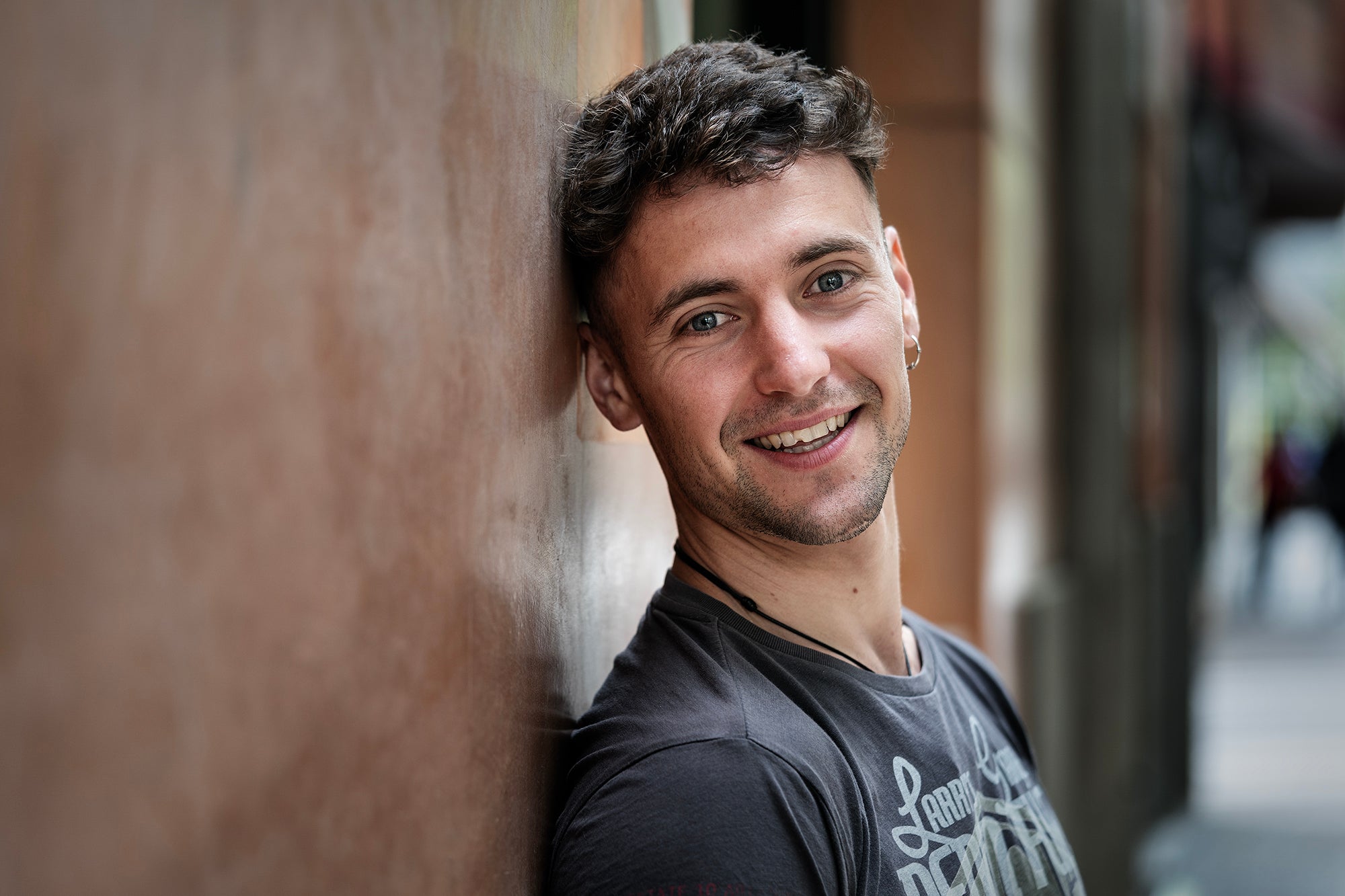 Joan Casu, DJ, més conegut com a K-ZU. Girona 25.04.2025 / Mireia Comas