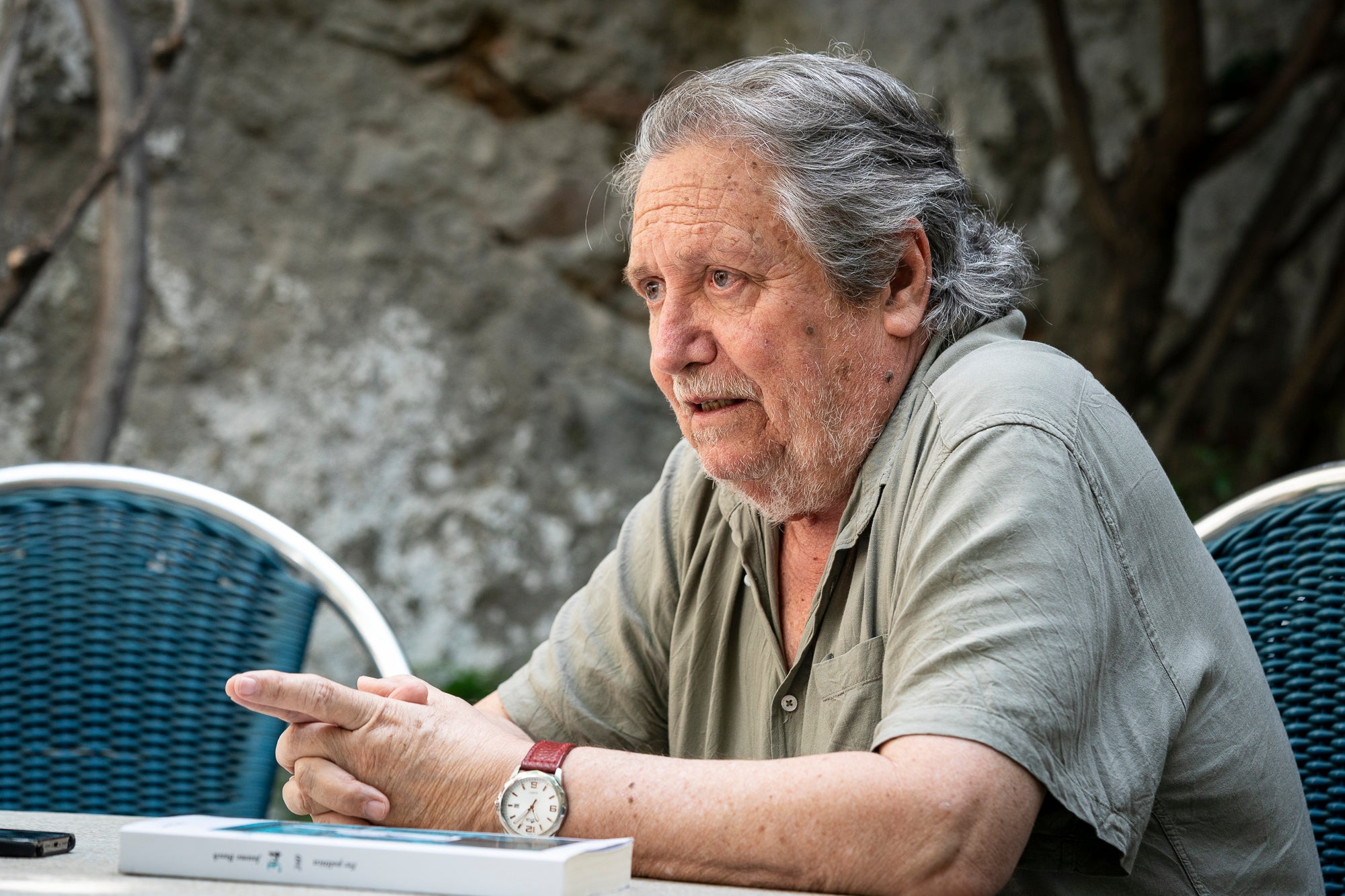 Jaume Bosch, advocat, polític i professor. Sant Feliu de Llobregat 18.04.25 / Mireia Comas