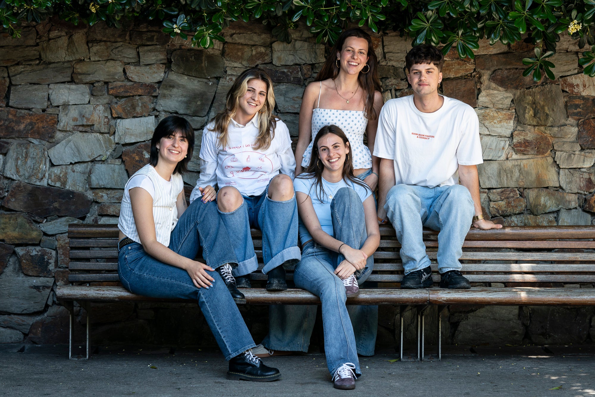 Los integrantes del equipo del proyecto informativo ‘No m’importa’ | Mireia Comas