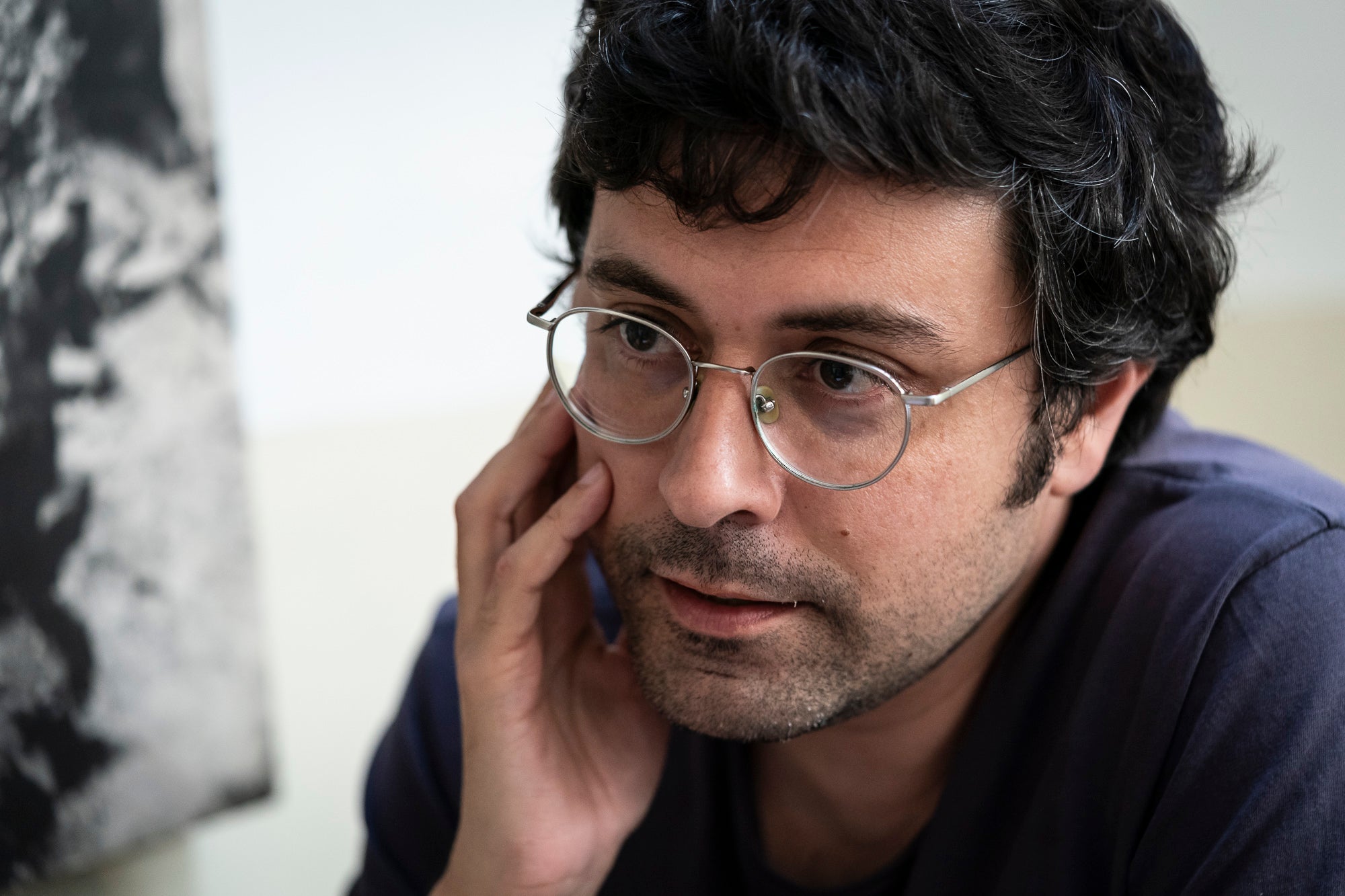 Jordi Nopca, periodista, escriptor i traductor. Barcelona 8.04.2025 / Mireia Comas