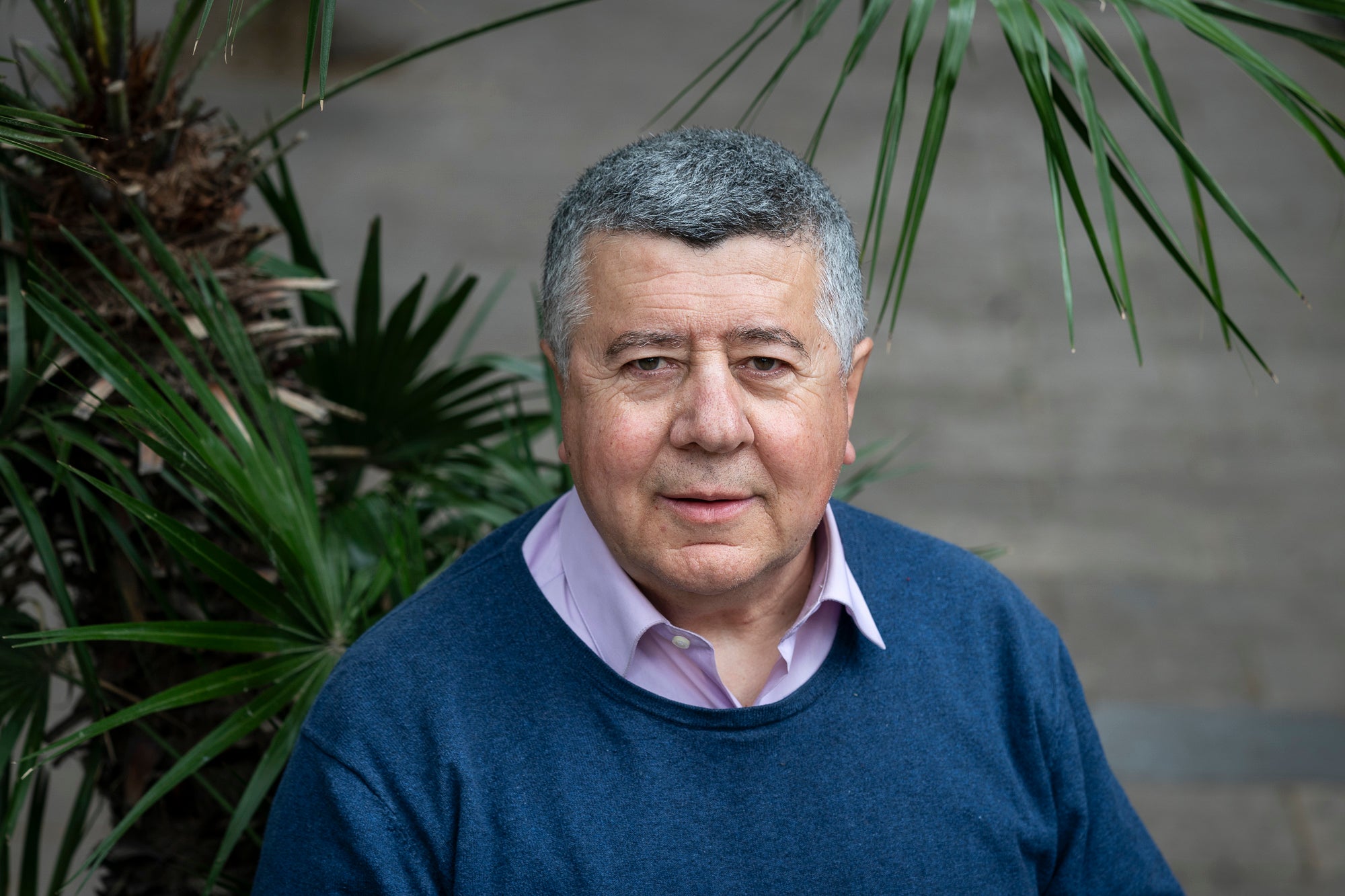 Xavier Riurs, periodista, mestre i escriptor. Barcelona 10.04.2025 / Mireia Comas