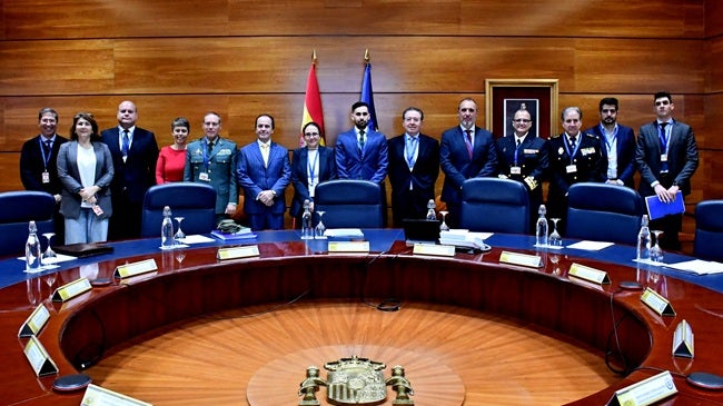 Integrantes del Comité de Lucha contra el Crimen Organizado el día de su constitución/DSN