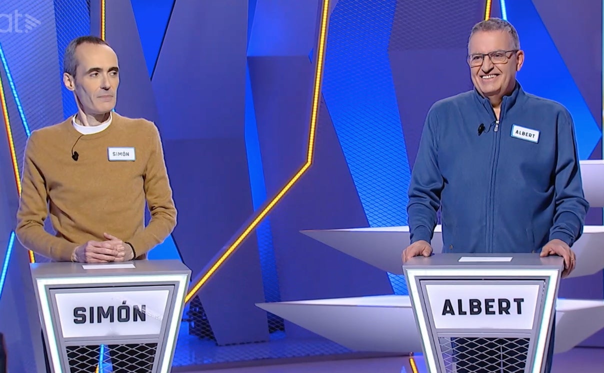 El Simón i l'Albert, els dos concursants a batre a l'Atrapa'm si pots' _ 3Cat