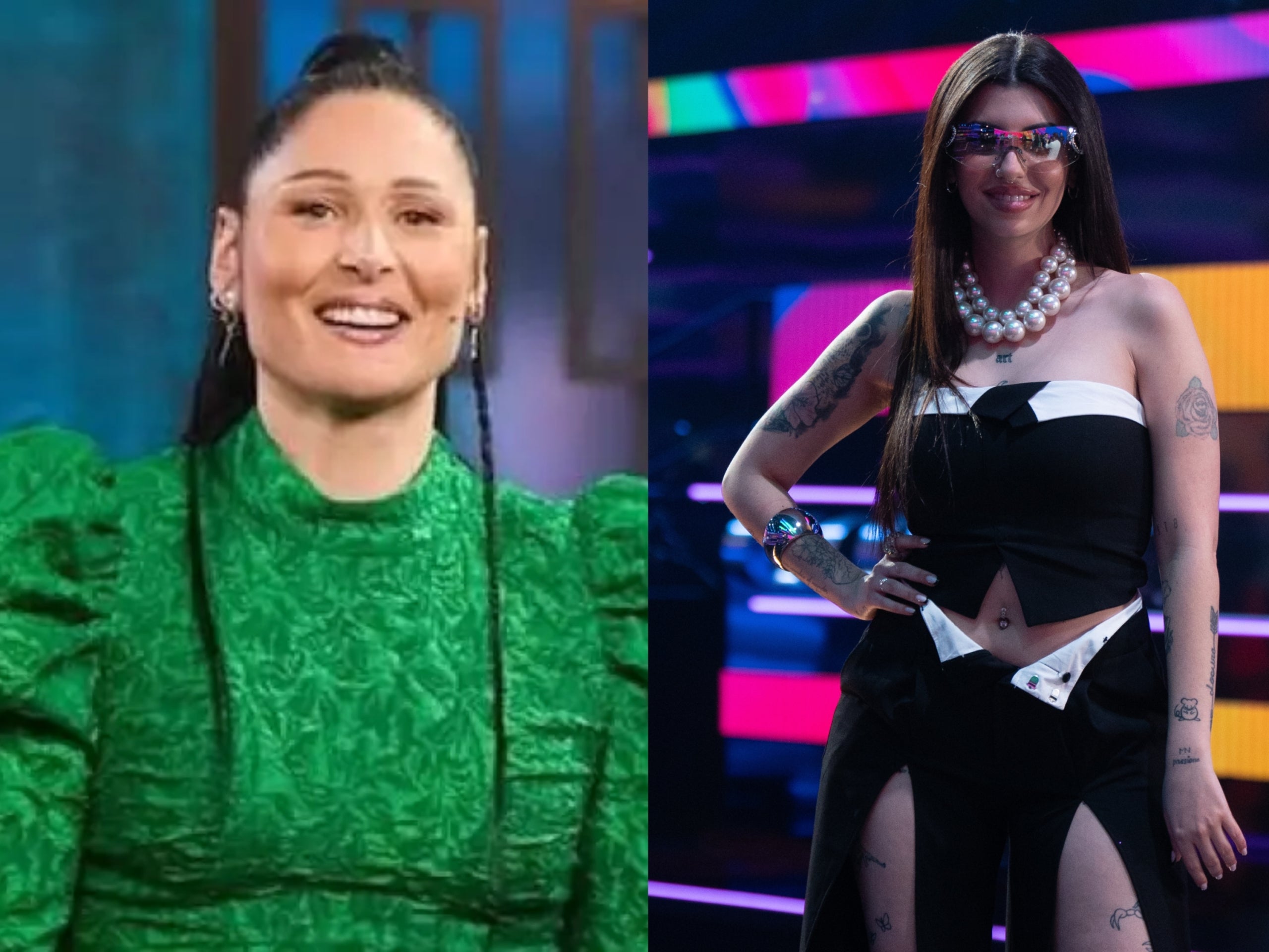 Rosa López i Naiara, la primera i l'última guanyadora d'OT | RTVE / Europa Press