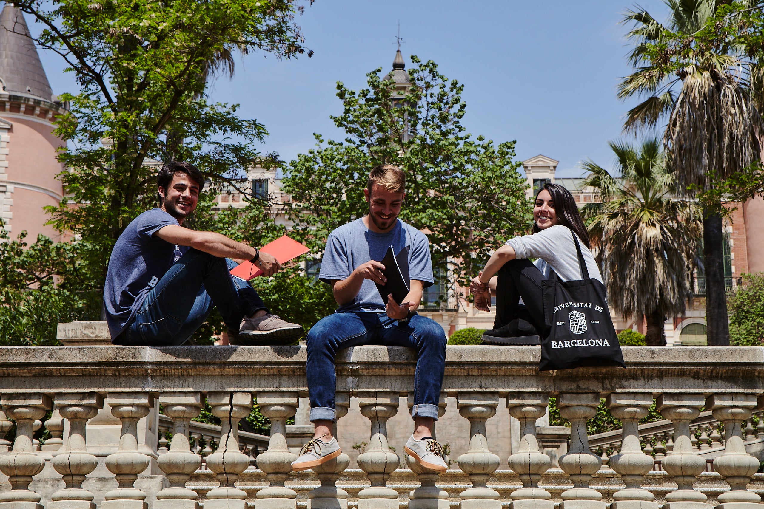 Estudiants de la UB / Cedida