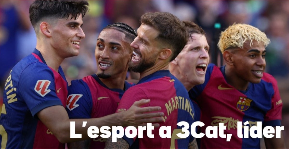 3Cat aconsegueix audiències de rècord després dels partits del Barça del cap de setmana | 3Cat