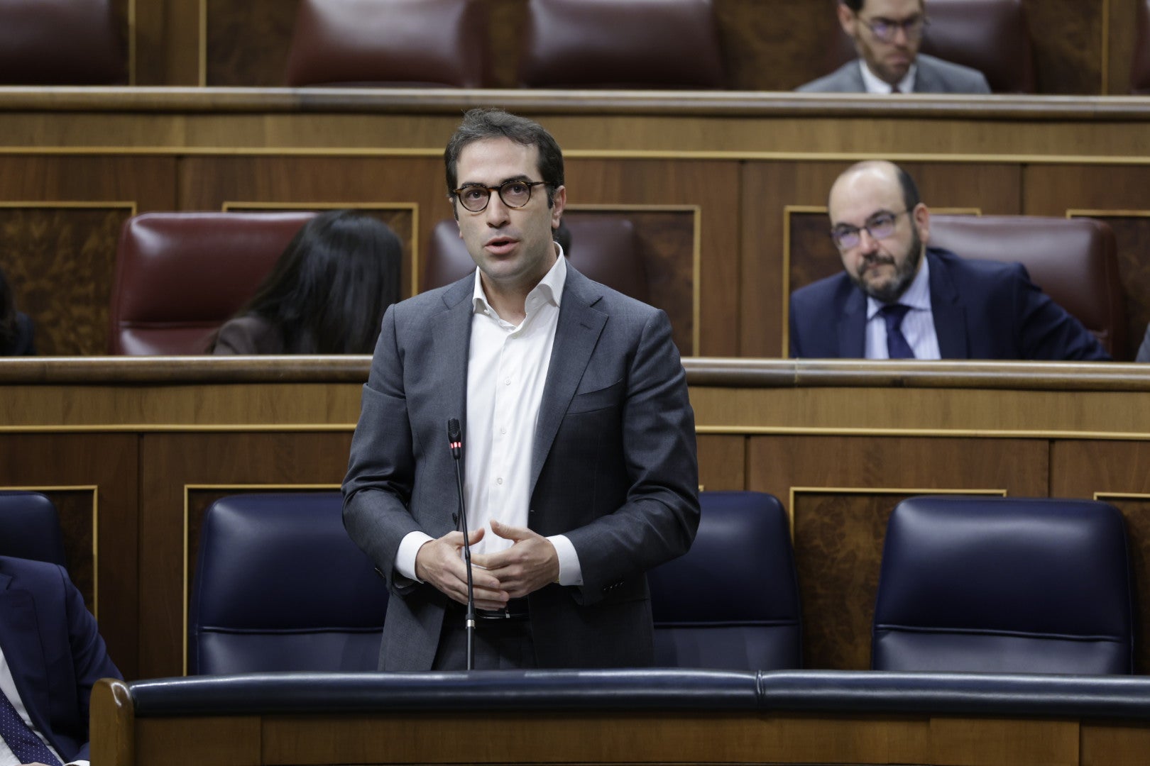 El ministre d'Economia, Carlos Cuerpo, al Congrés / ACN