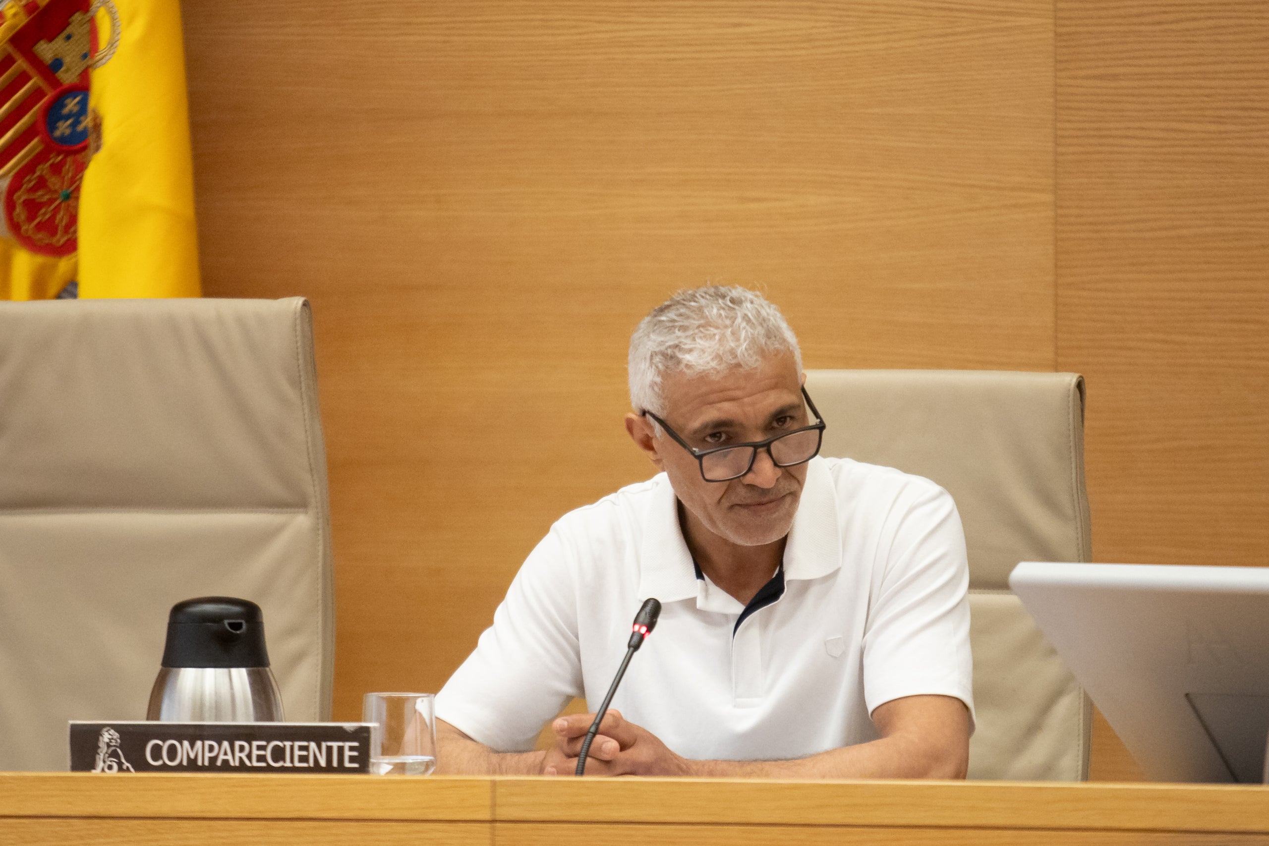 Hamid Barbach Bettach, portaveu de la mesquita de Ripoll/Congreso