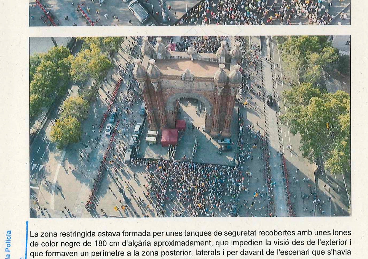 Informe de la Unitat de Drons dels Mossos sobre l'evasió de Puigdemont/Quico Sallés