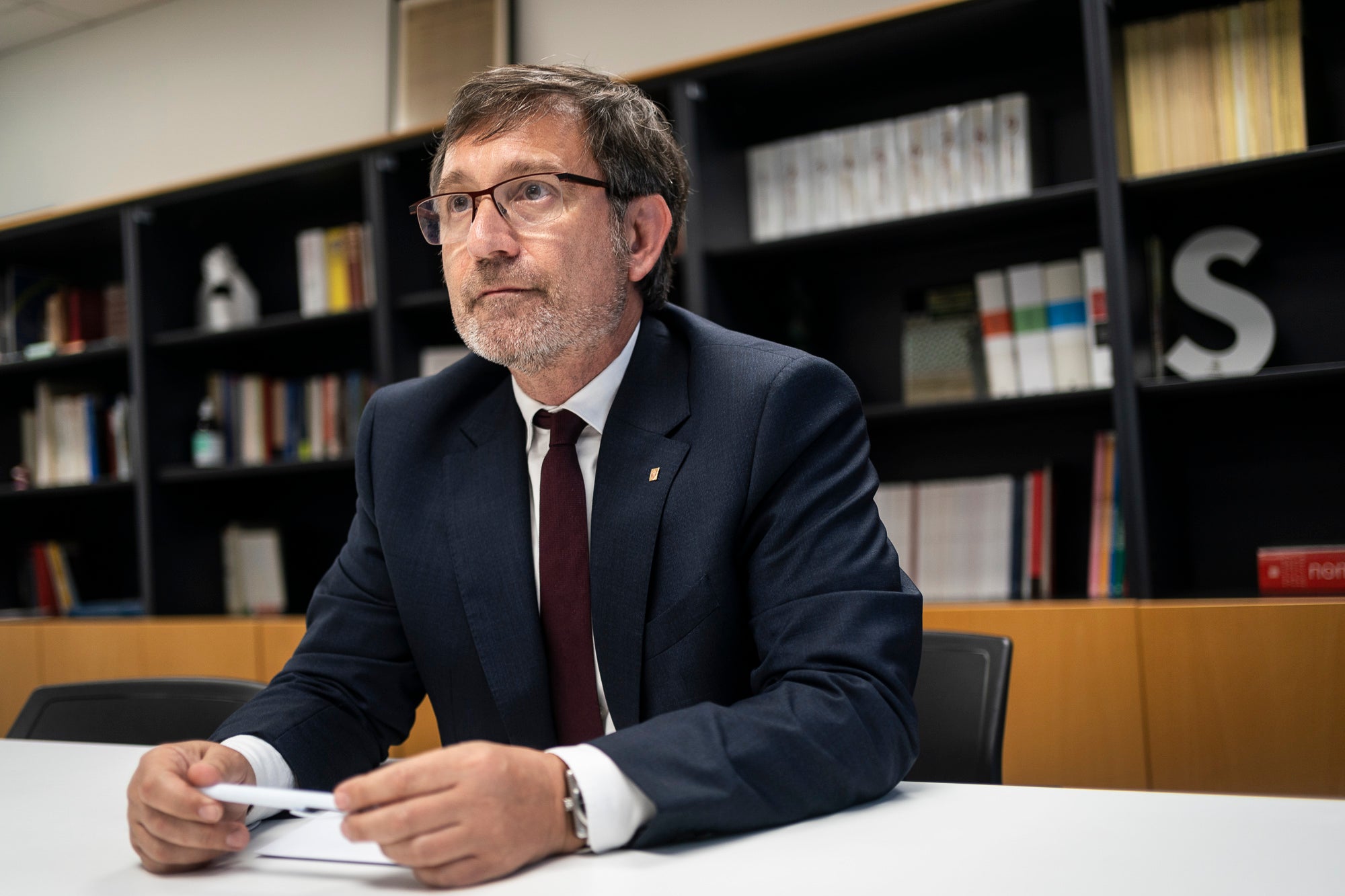 Francesc Xavier Vila, conseller de Política Lingüística de la Generalitat de Catalunya. Barcelona 14.05.25 | Mireia comas