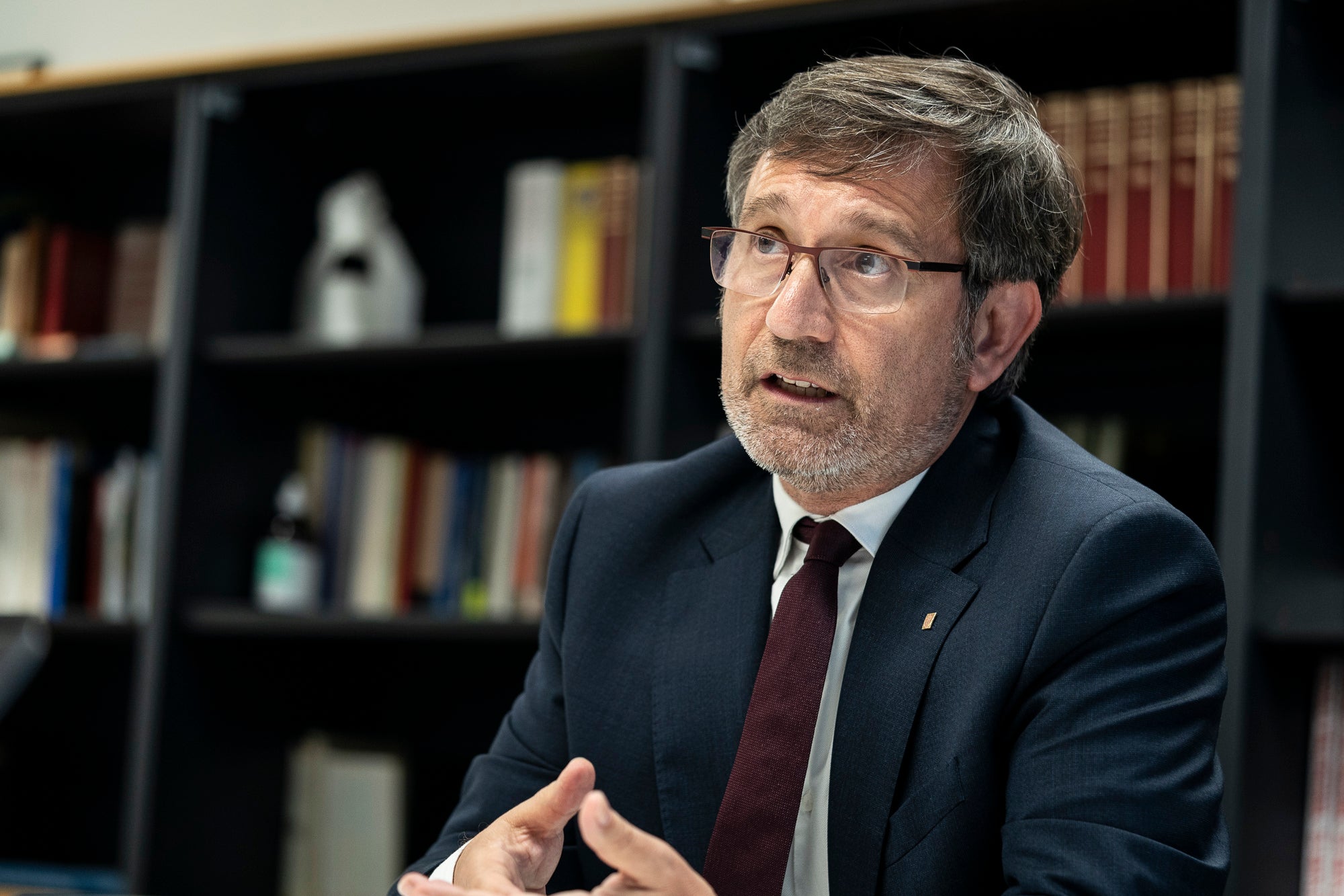 Francesc Xavier Vila, conseller de Política Lingüística de la Generalitat de Catalunya. Barcelona 14.05.25 | Mireia comas