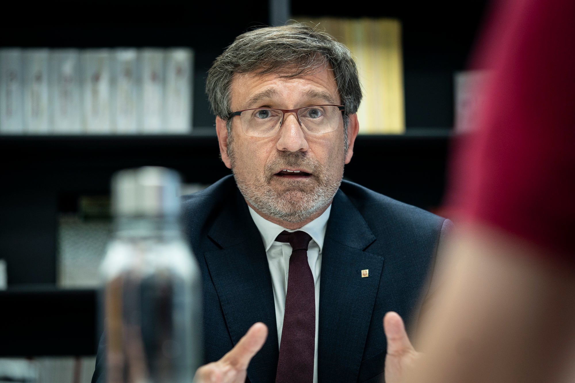 Francesc Xavier Vila, conseller de Política Lingüística de la Generalitat de Catalunya. Barcelona 14.05.25 | Mireia comas