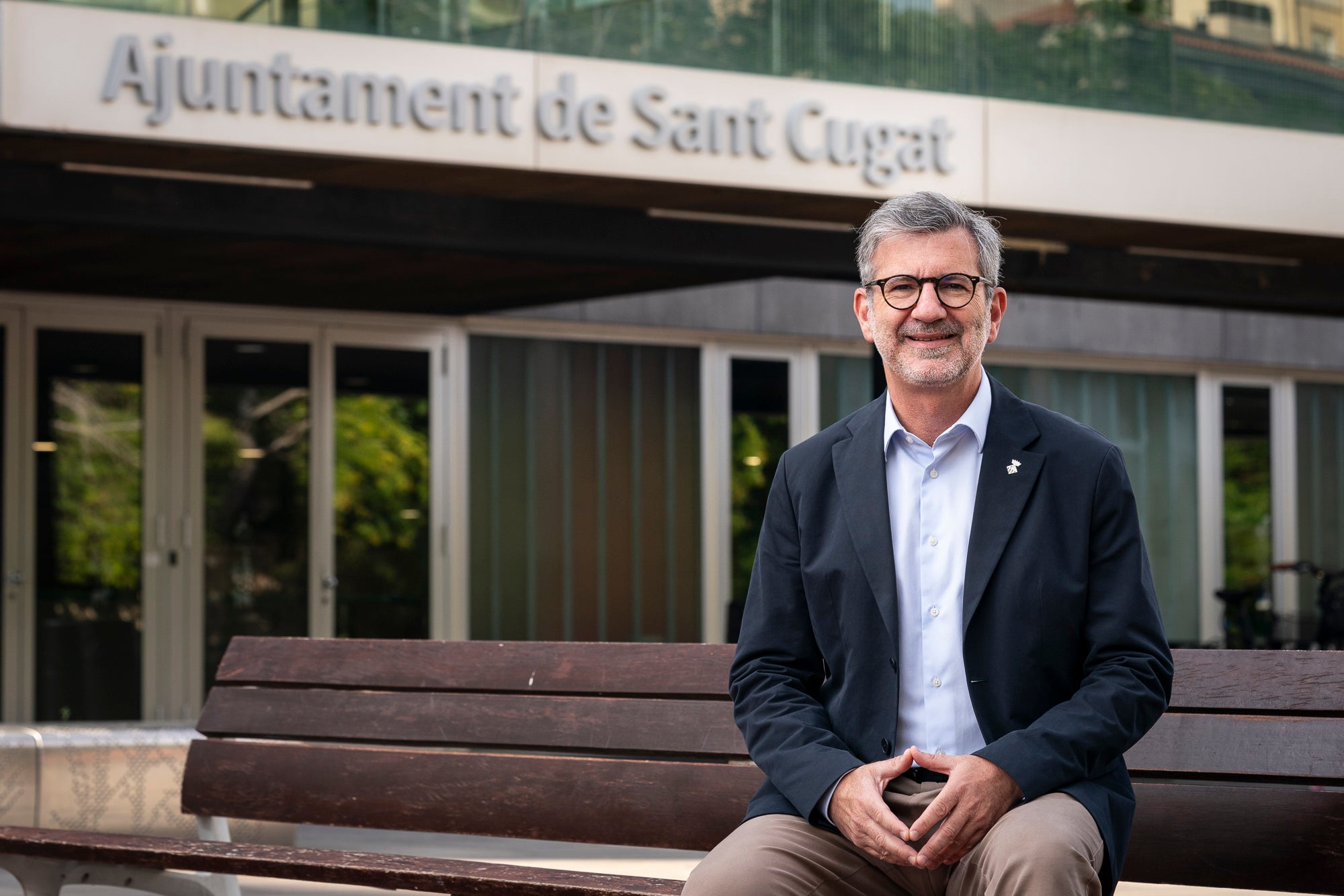 Josep Maria Vallès, alcalde de Sant Cugat del Vallès, 21.05.2025 | Mireia Comas