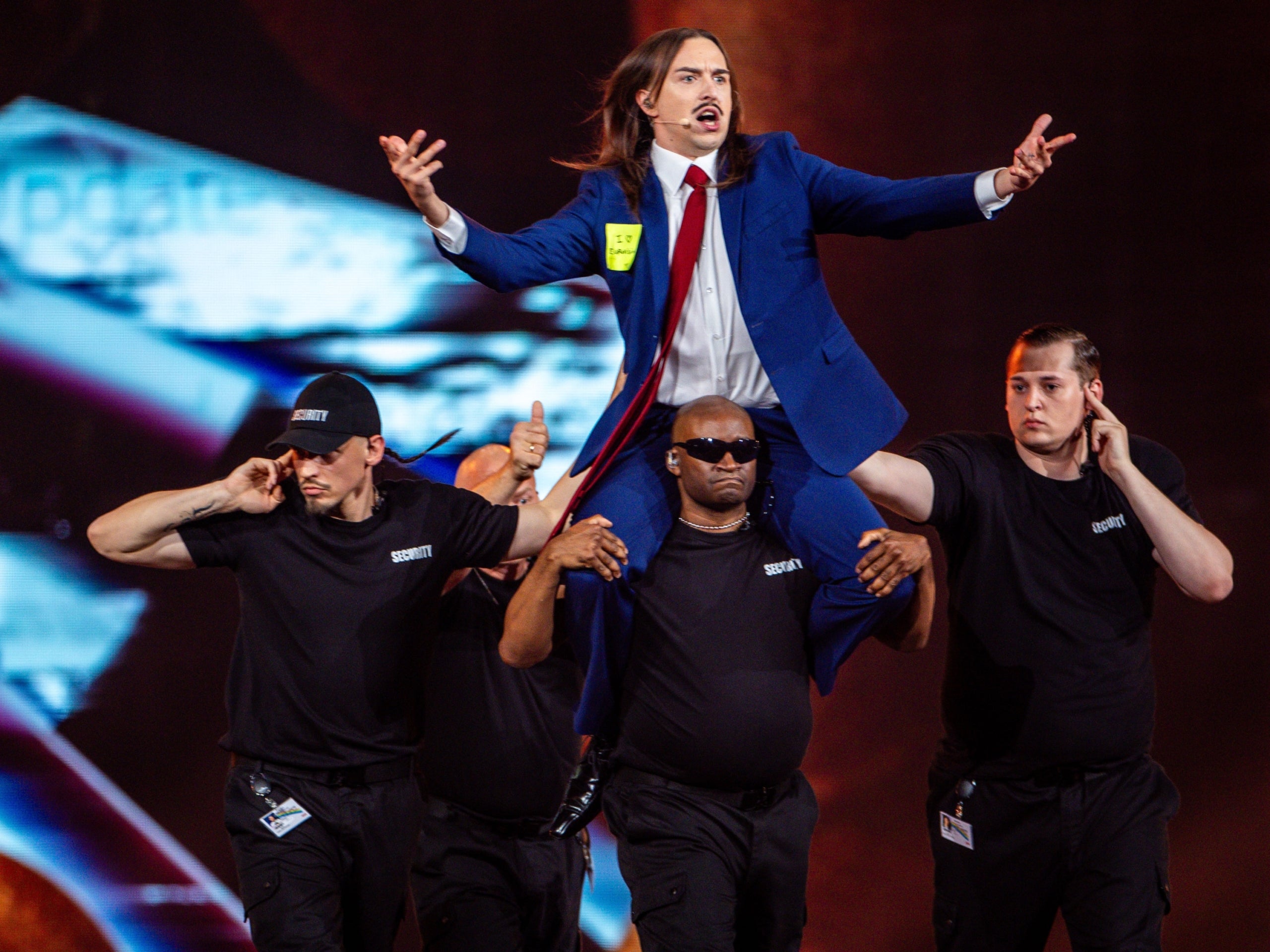 El representant d'Estonia a 'Eurovisió' amb una proposta divertida i surrealista _ Europa Press