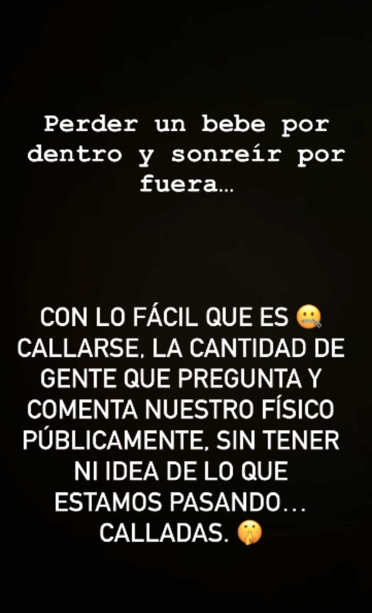 El text de Tania Llasera en el seu perfil d'Instagram | Instagram